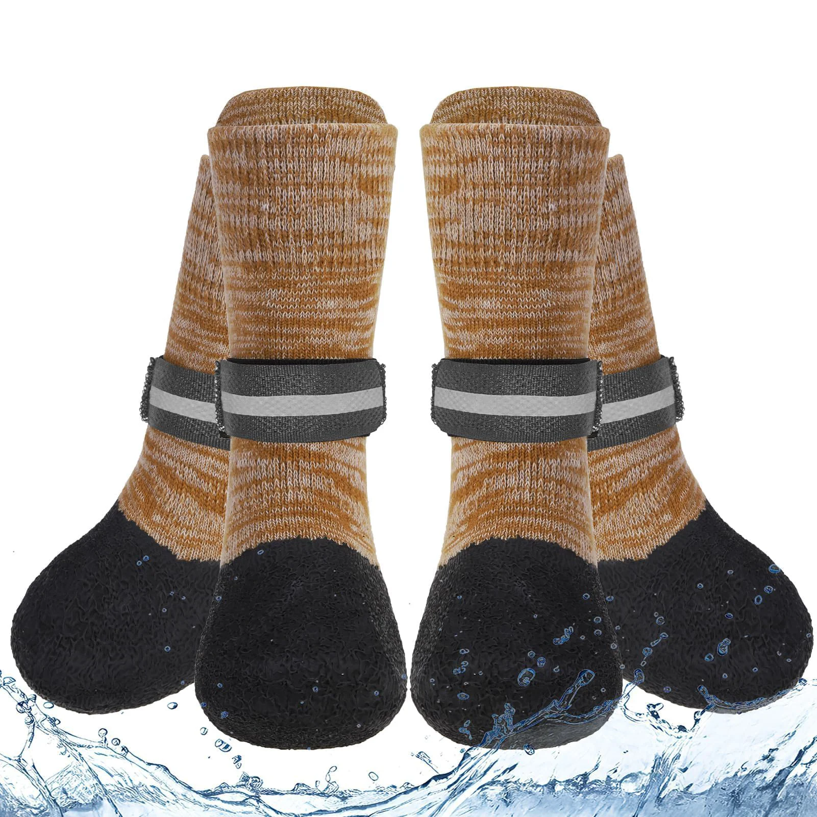 Certified EXPAWLORER Anti Slip Dog Socks for Licking Paws Non-Slip Boots for All Seasons Sustainable