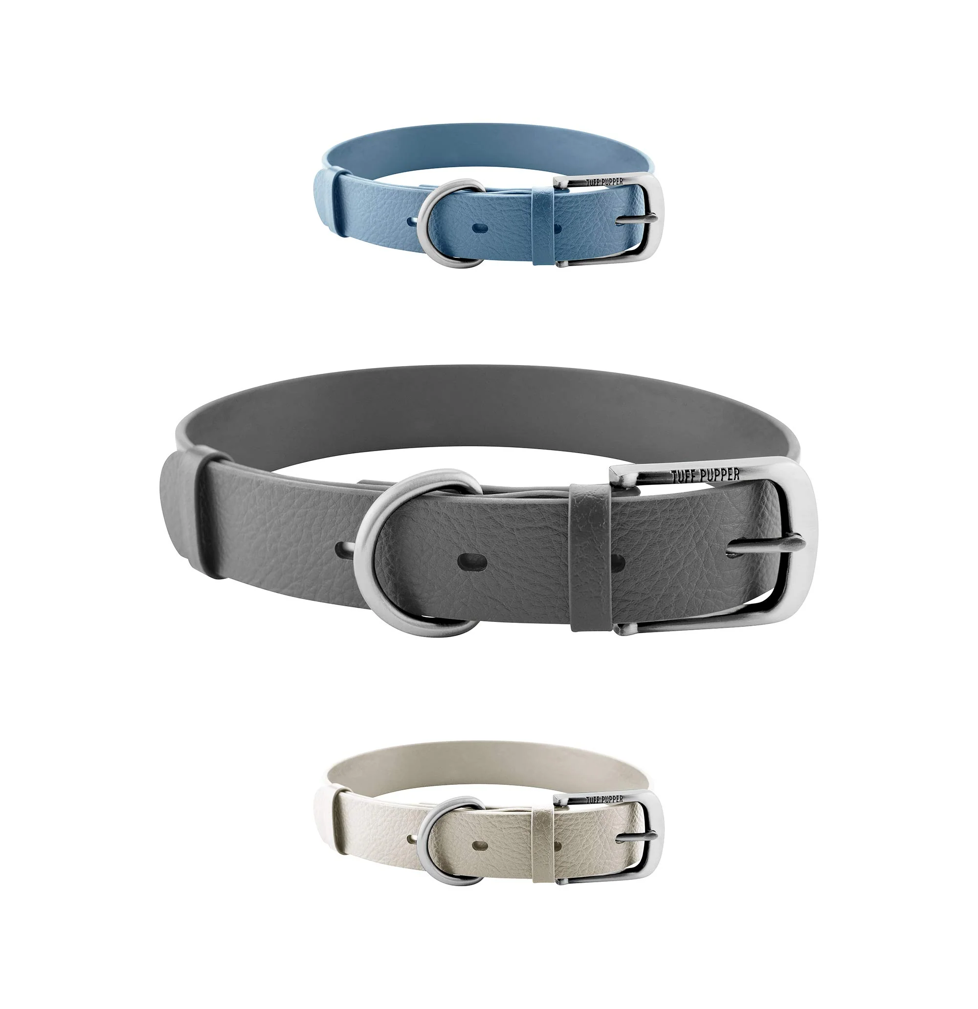 Soft Tuff Pupper Classic Heavy Duty Dog Collar 10x Stronger Waterproof Odor-Proof Responsible