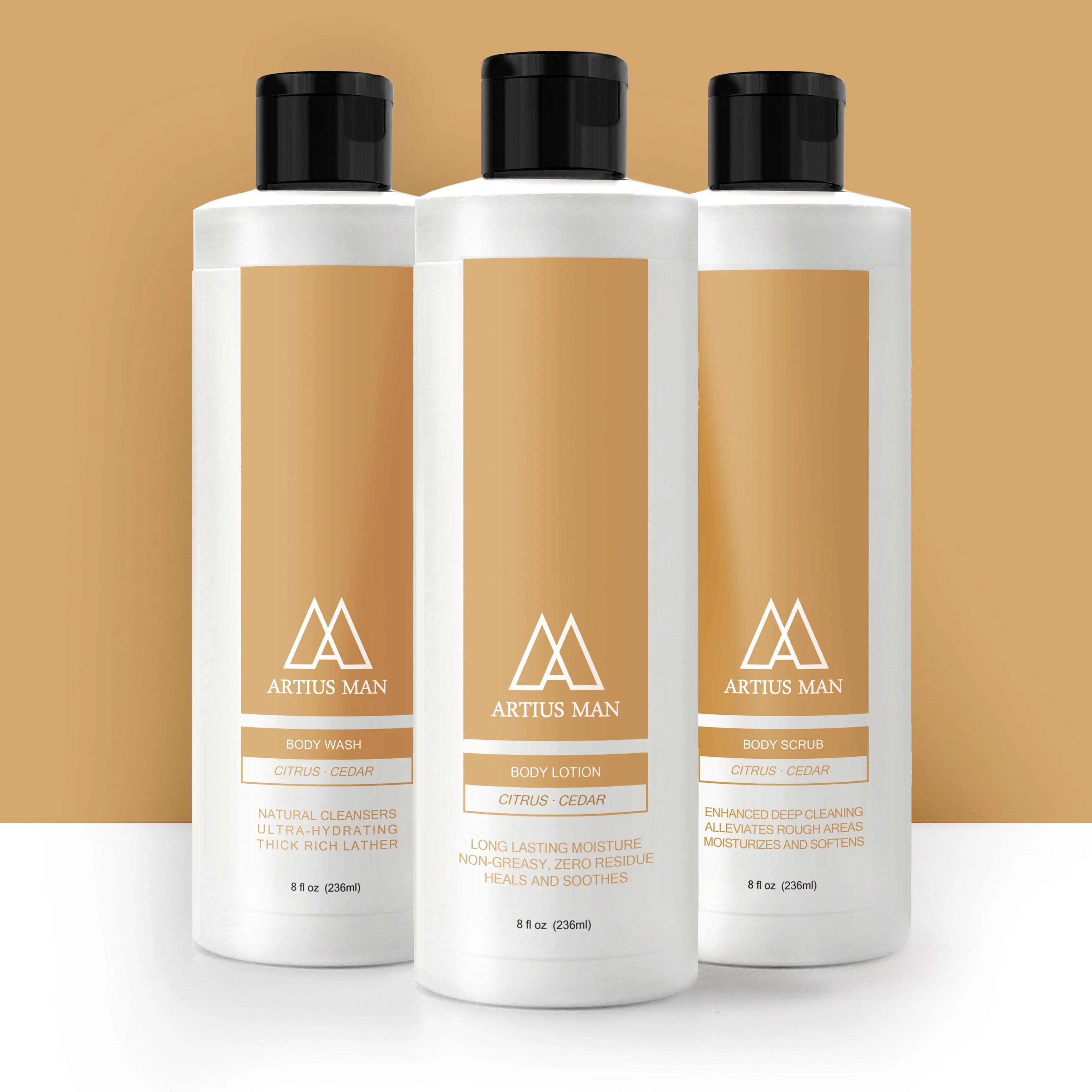 Relaxed Soins corporels complets – Cèdre agrumes Enhanced