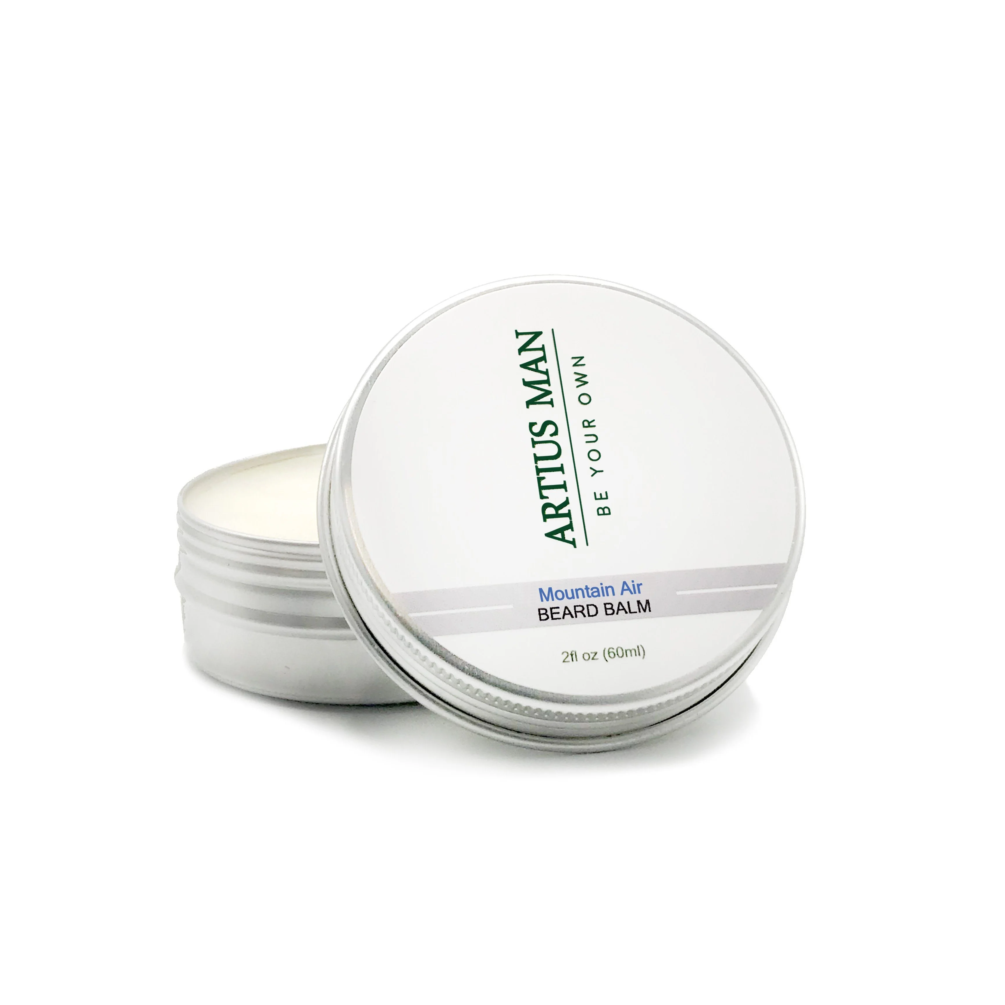 First-Class Baume à Barbe Mountain Air – Baume Coiffant Barbe Pin et Menthe Fraîche 57 g Expertly Made