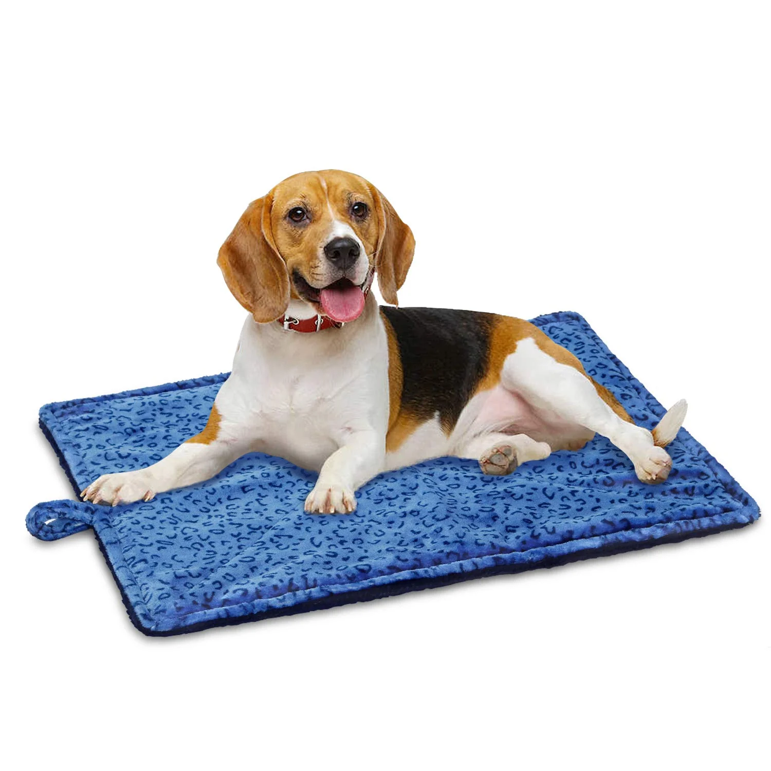 Specialty MARUNDA Pet Bed Mat M — 27×20 inches Self-Warming Ultra-Soft for Small Dogs Cats Blue Crafted