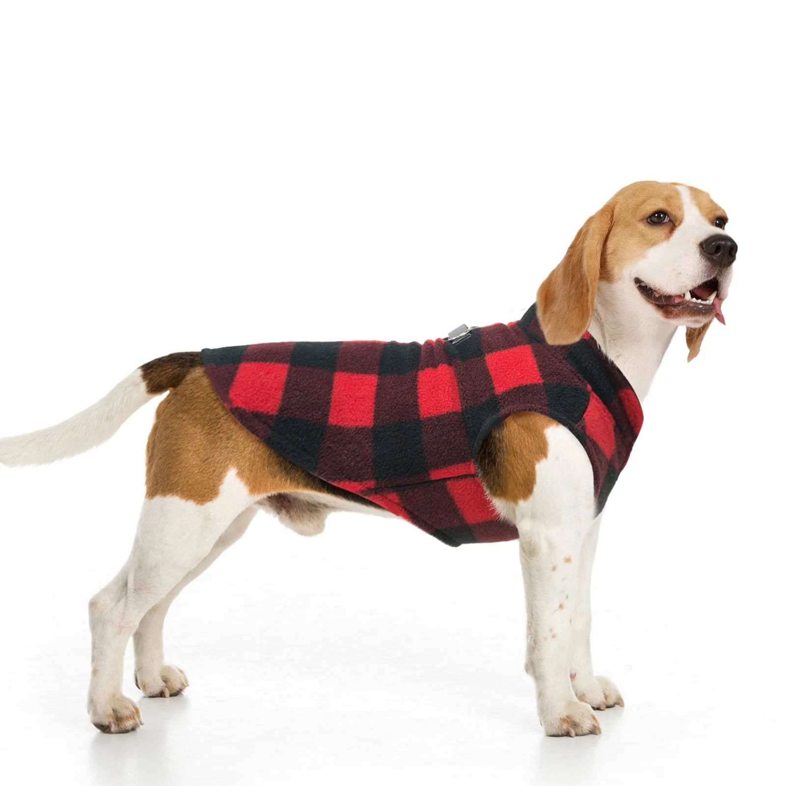 Selected BEAUTYZOO Small Dog Fleece Vest Winter Jacket with Double D-Rings XS-XL High-Performance