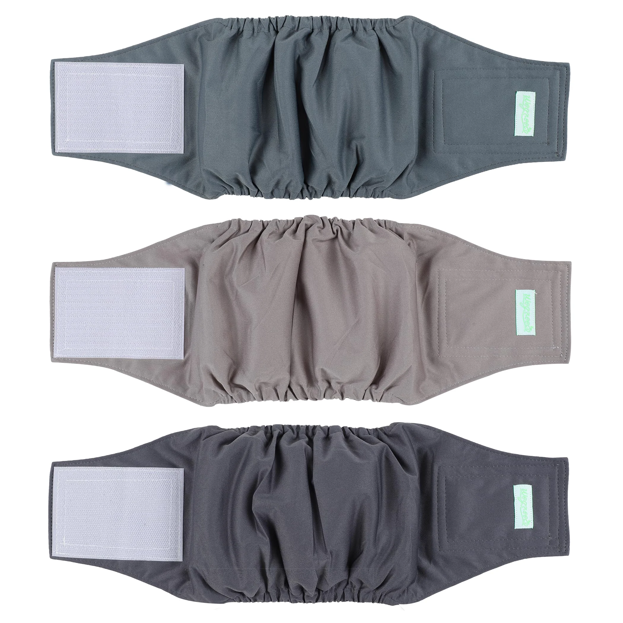 Trendy Wegreeco Washable Male Dog Belly Band Stylish Pattern – Pack of 3 Medium Luxury