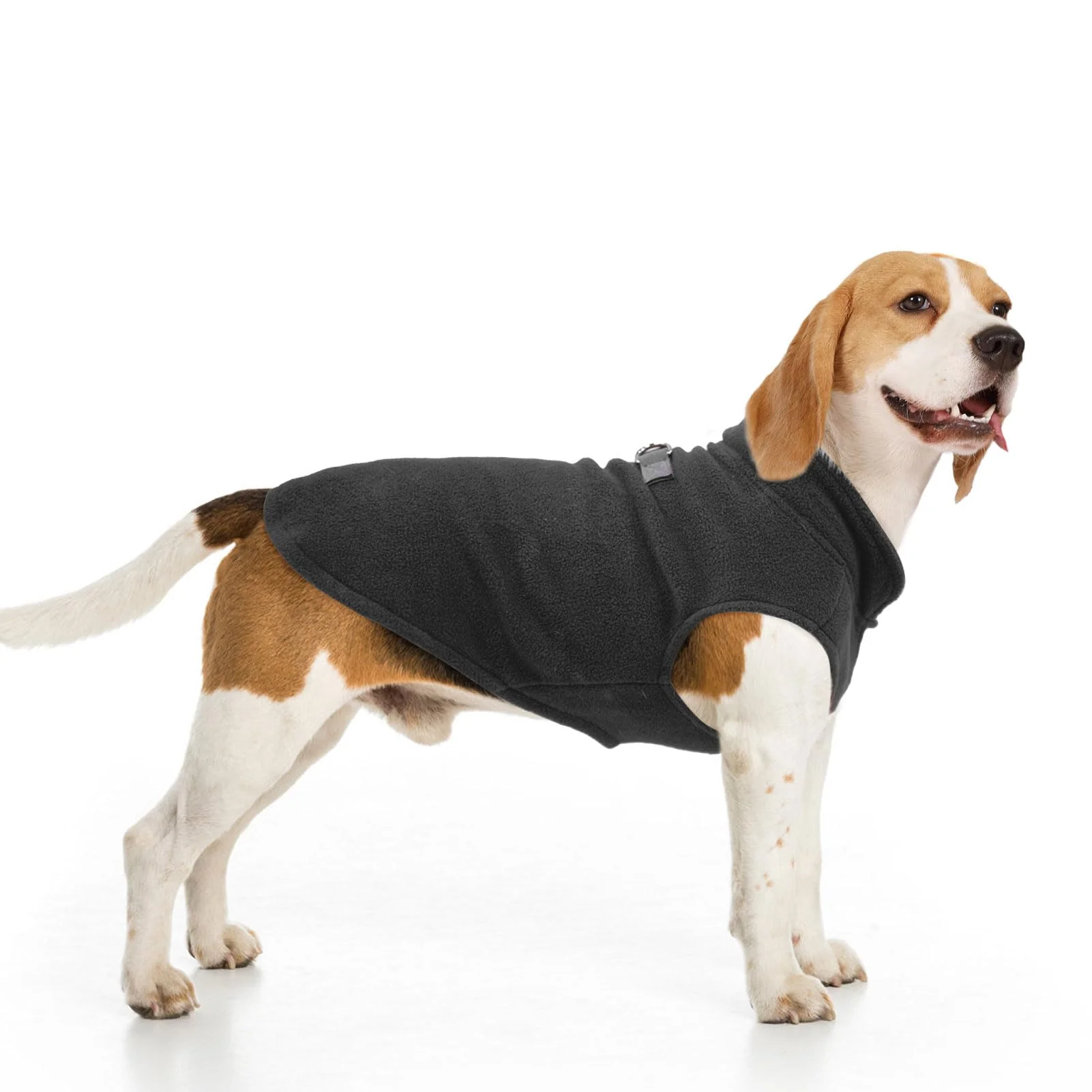 User-Friendly BEAUTYZOO Dog Fleece Vest Sweater — Warm Pullover Coat with Double D-Rings for Leash XS-XL Next-Generation