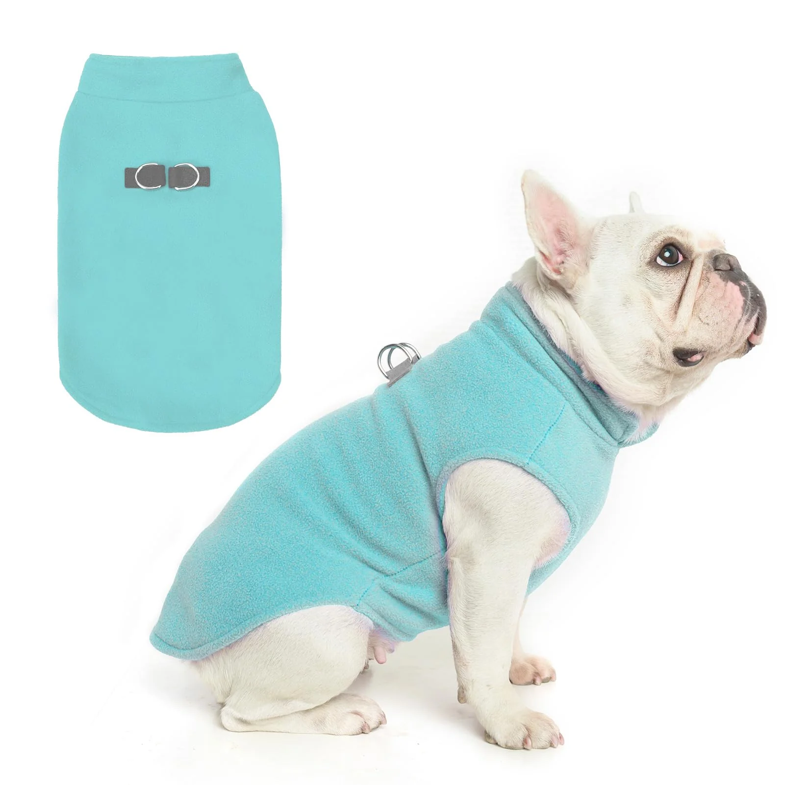 Breathable BEAUTYZOO Dog Fleece Vest Sweater — Easy-Pull Winter Coat for Small Medium Dogs XS-XL Elegant