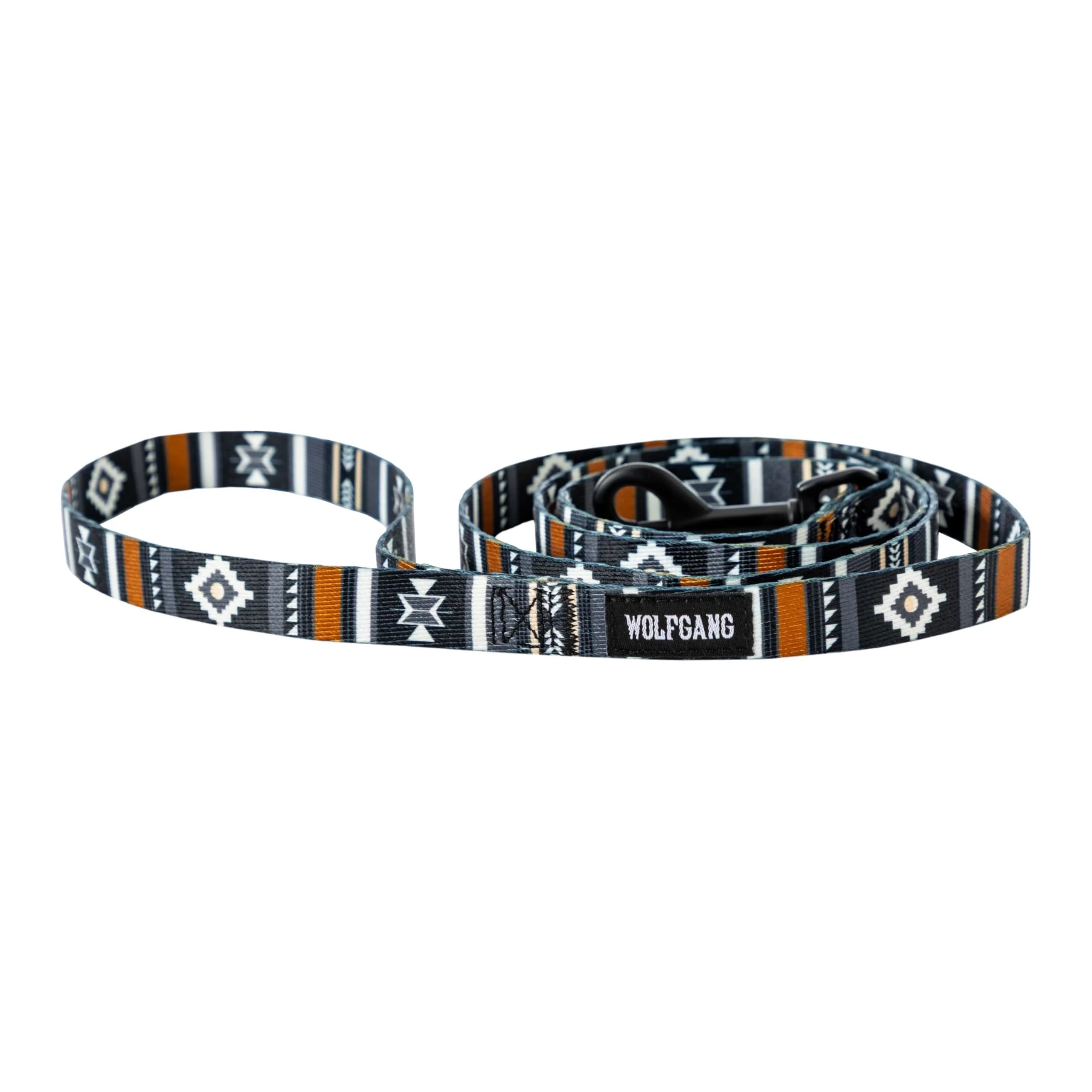 Quality Wolfgang Heavy Duty Dog Leash – 800 lbs Pull Test LosMuertos Print Small Comfortable