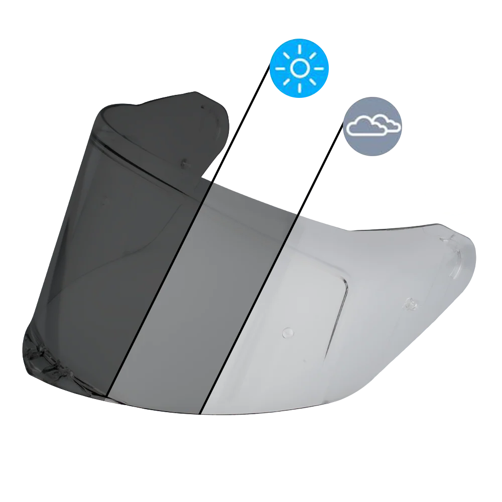 Refined Viper Shield Outer- Photochromic Smoke Pure