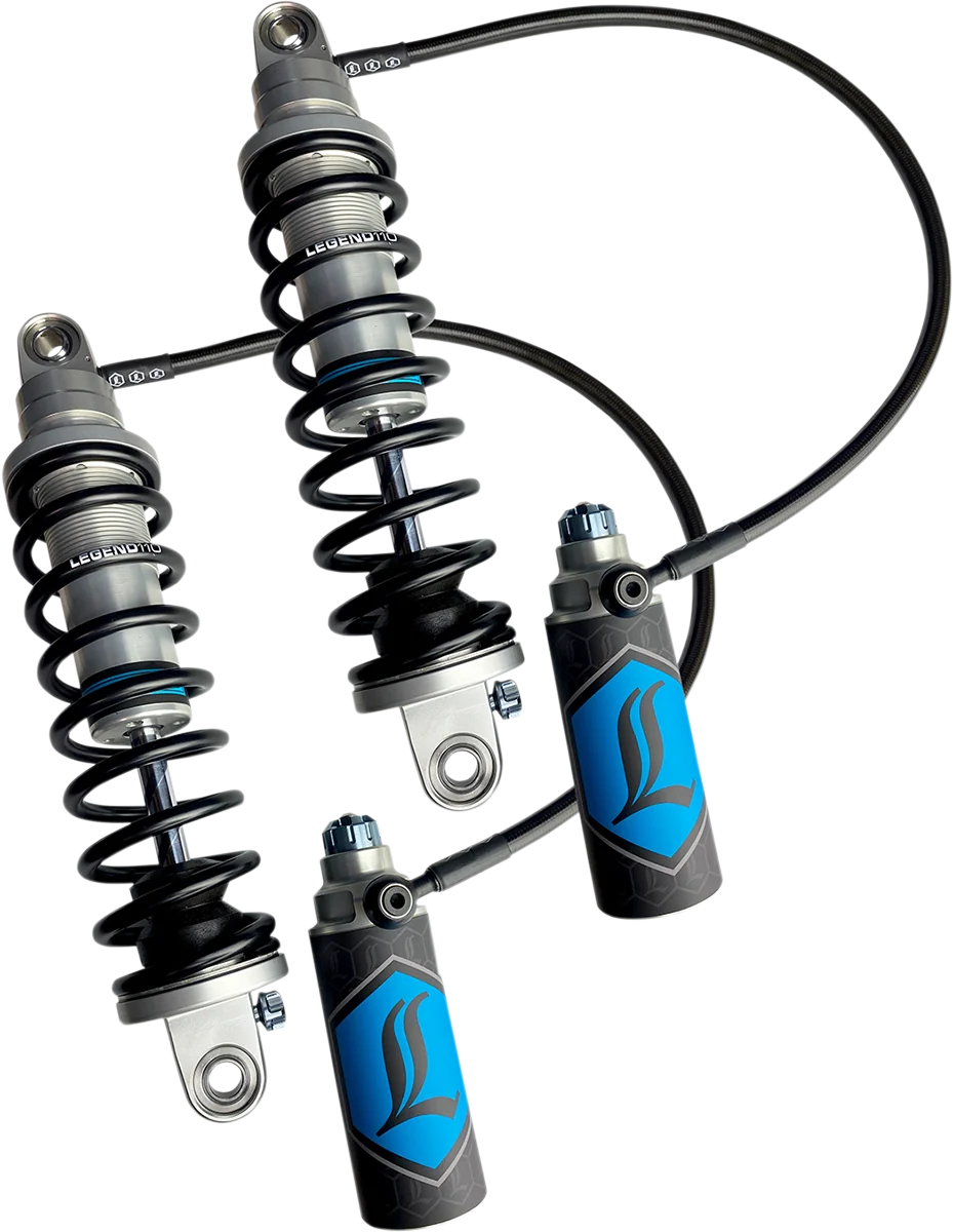 Detailed LEGEND SUSPENSION REVO ARC Remote Reservoir Shocks – Standard – Clear – 13 1310-1930 Lightweight