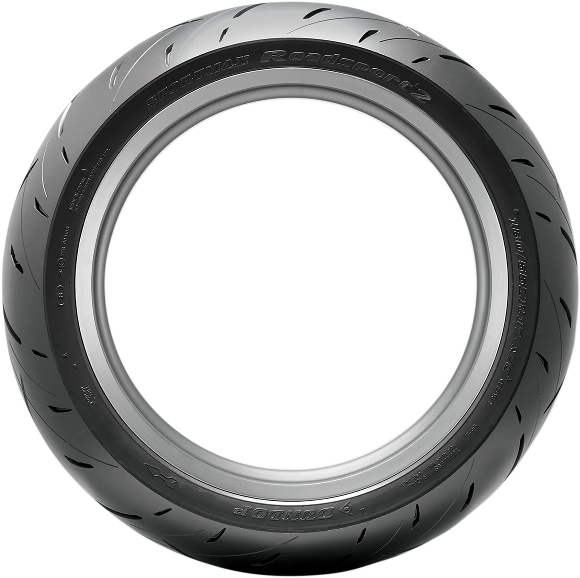 Stylish DUNLOP Tire – Roadsport 2 – Rear – 190 55ZR17 – 75W 45238670 Breathable
