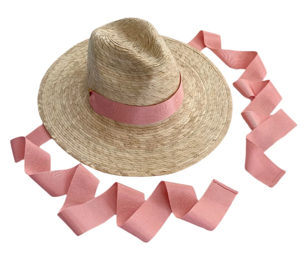 Trusted Chapeau de soleil Zinnia pour petites filles 4-10 ans – Ruban gros-grain corail Unique