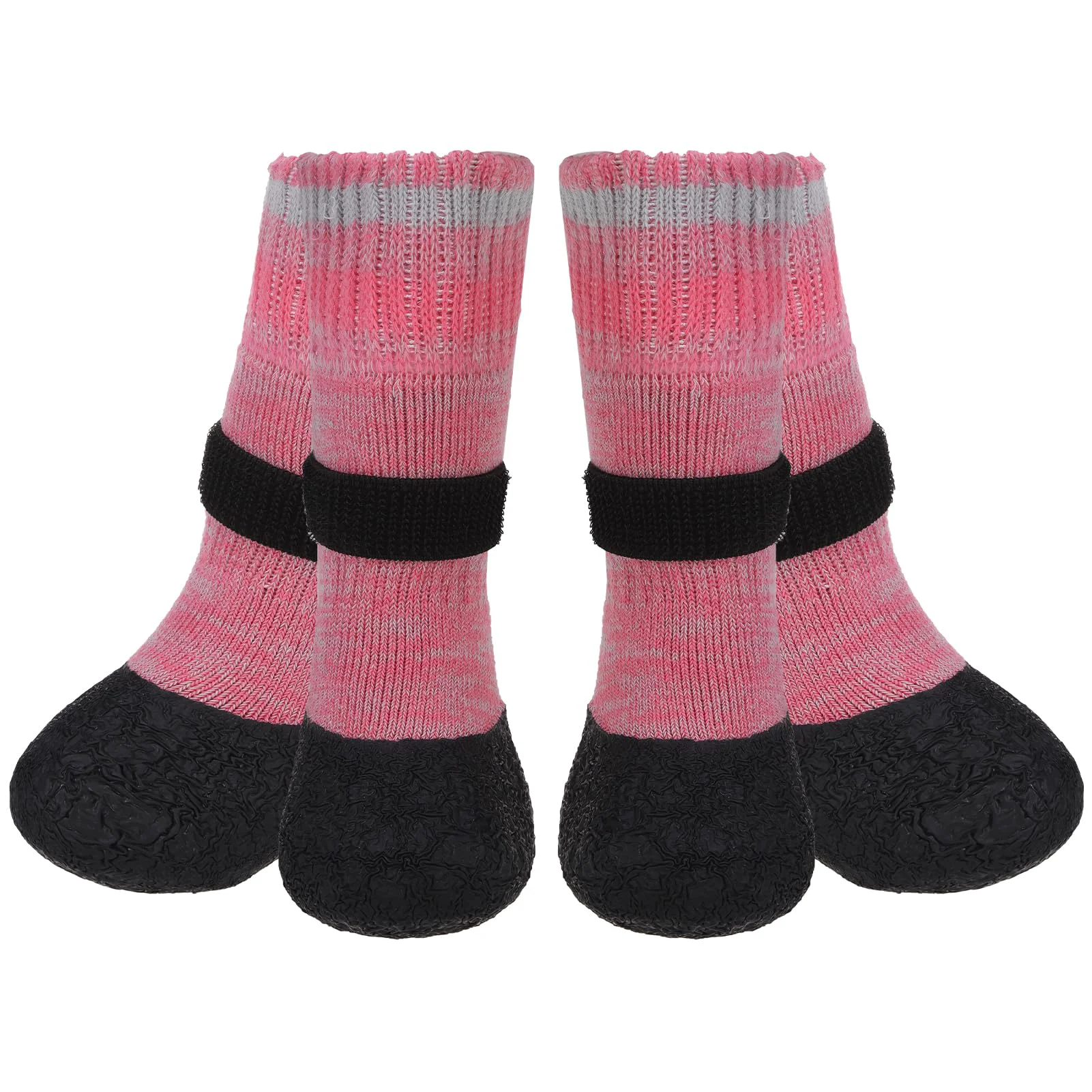 Efficient Mihachi Anti Slip Dog Socks Pink Small — Traction Waterproof Paw Protectors for Hardwood Floors Excellent