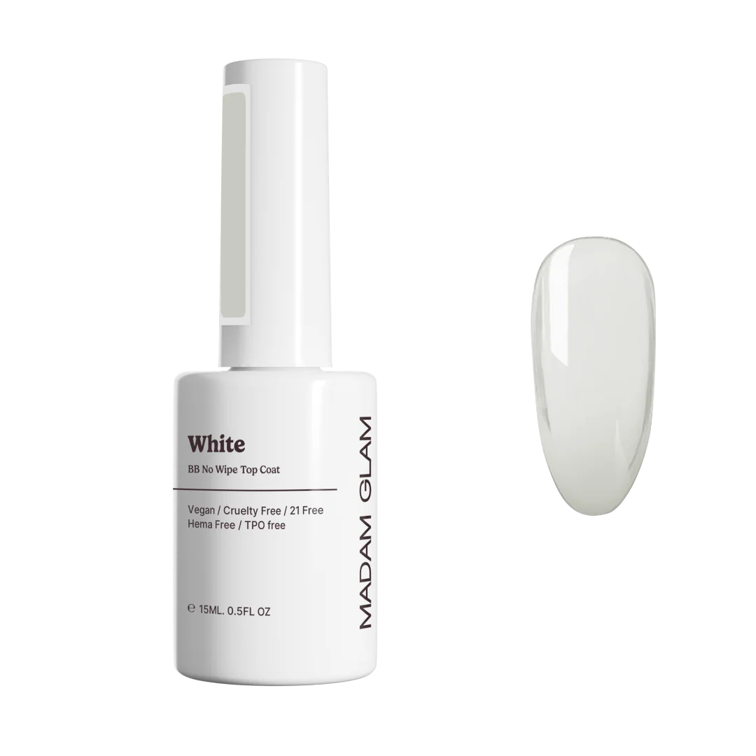Premium Material Vernis de finition BB blanc sans résidu Genuine