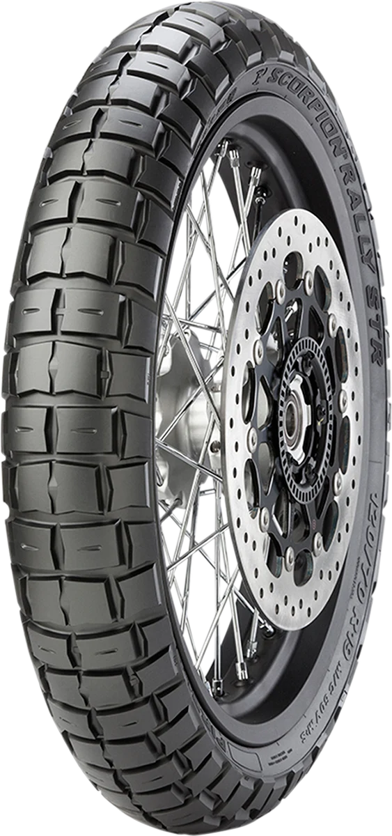 Authentic PIRELLI Tire – Scorpion™ Rally STR – Front – 120 70R17 – 58V 3246500 Specialty
