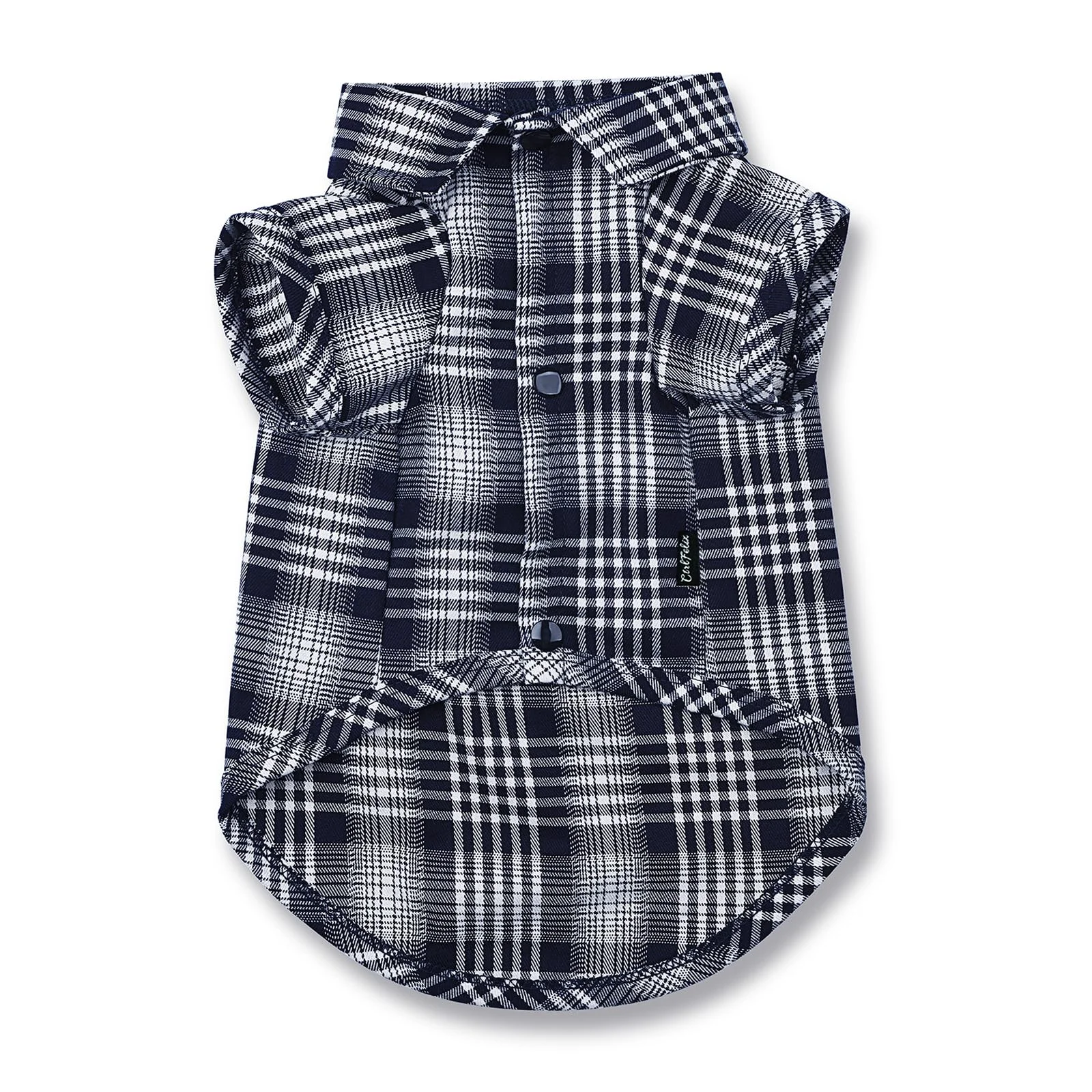Proven CtilFelix Plaid Dog Shirt XL – Soft Breathable Pet Tee Blue Elegant