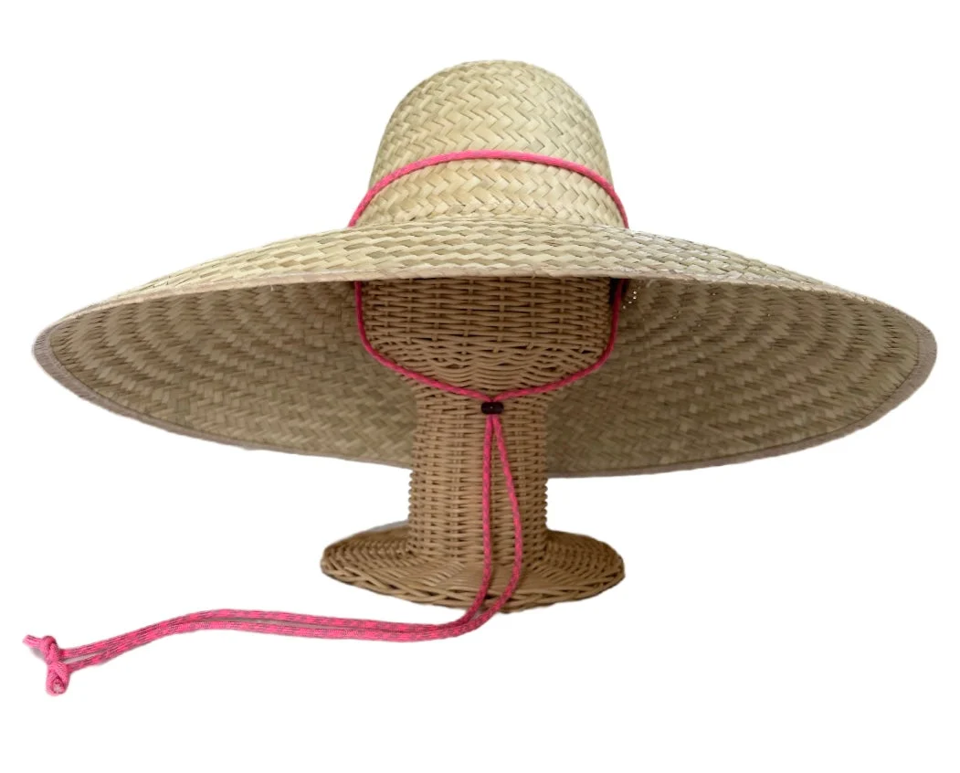Unique Chapeau de soleil Géranium – Cordon en paracorde rose avec fermoir en améthyste Minimalist