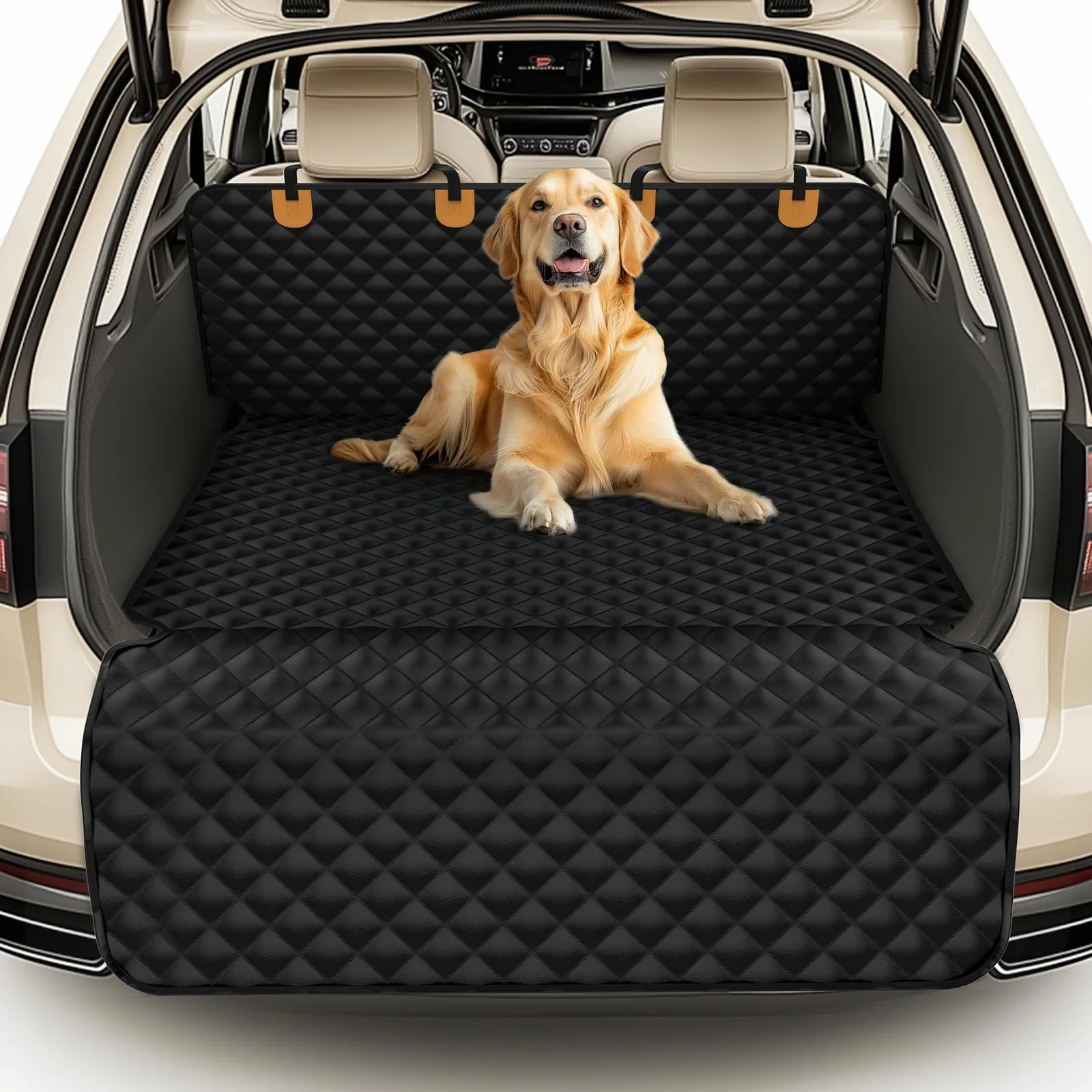 Reliable BONTHEE Waterproof SUV Dog Cargo Liner Mat Heavy-Duty Non-Slip Trunk Protector 52×80 Efficient