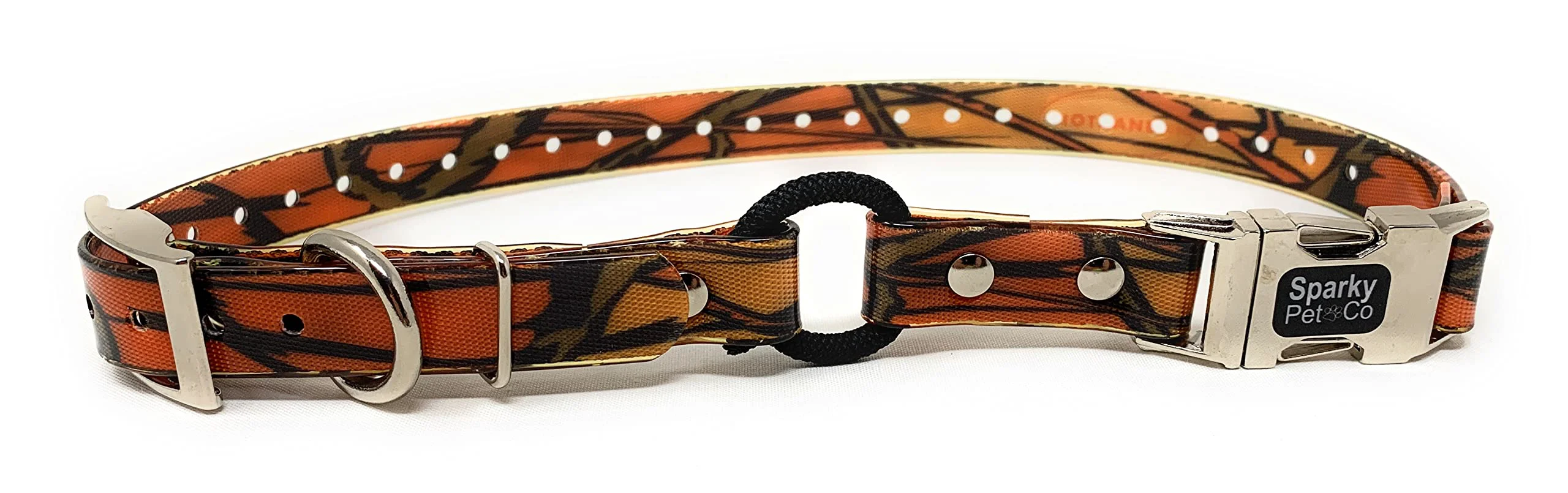 Organic Zeus E-Collar Strap by Sparky Pet Co Waterproof Biothane 3 4 x 28 Responsible