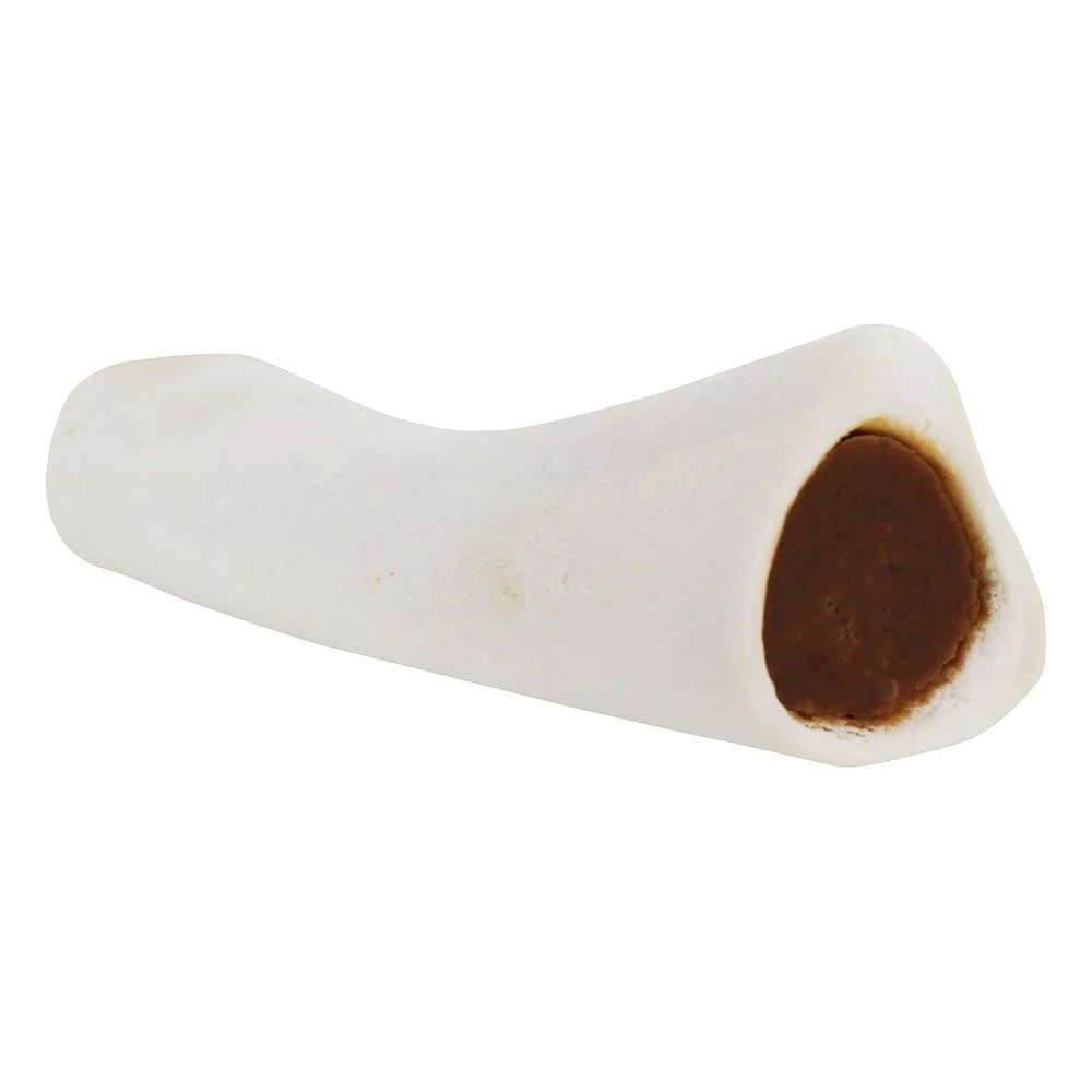 Authentic Redbarn Filled Bone Peanut Butter Large – Pack of 2 Natural Beef Femur Chews for Dogs Casual