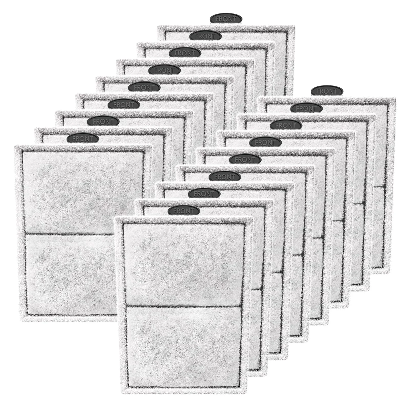 Premium Material Pryitier 16-Pack PF-L Filter Cartridges for PF20 PF30 PF40 PF75 with Zeolite Activated Carbon Sophisticated