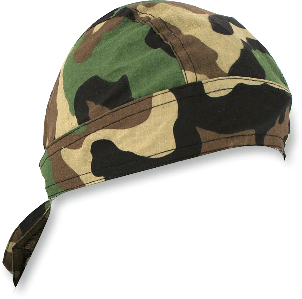 User-Friendly ZAN HEADGEAR Flydanna® Head Wrap – Woodland Camo Z118C Classic
