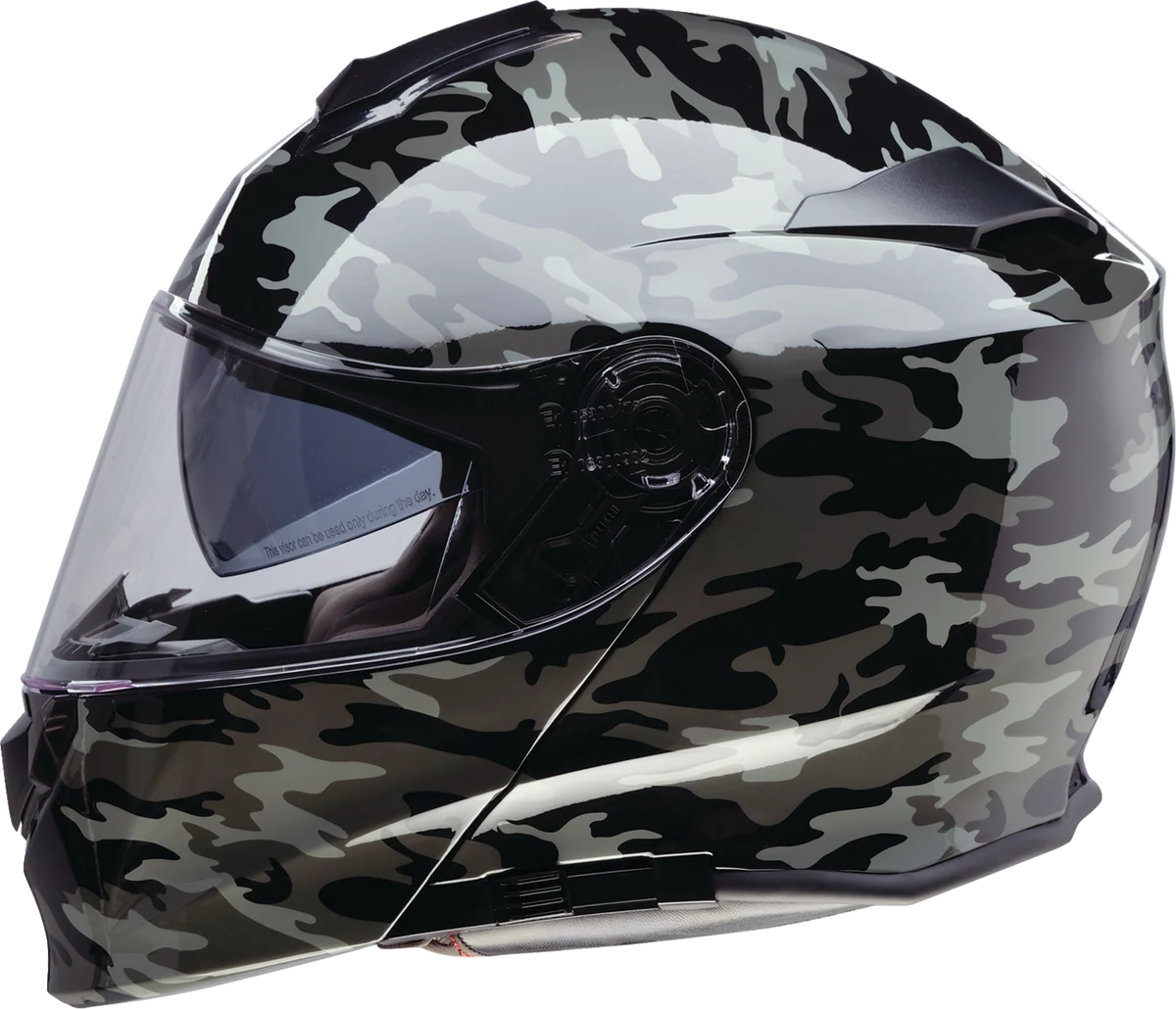 Practical Z1R Solaris 2.0 Modular Helmet – Camo – Black Gray – Small 0100-2608 Fashionable
