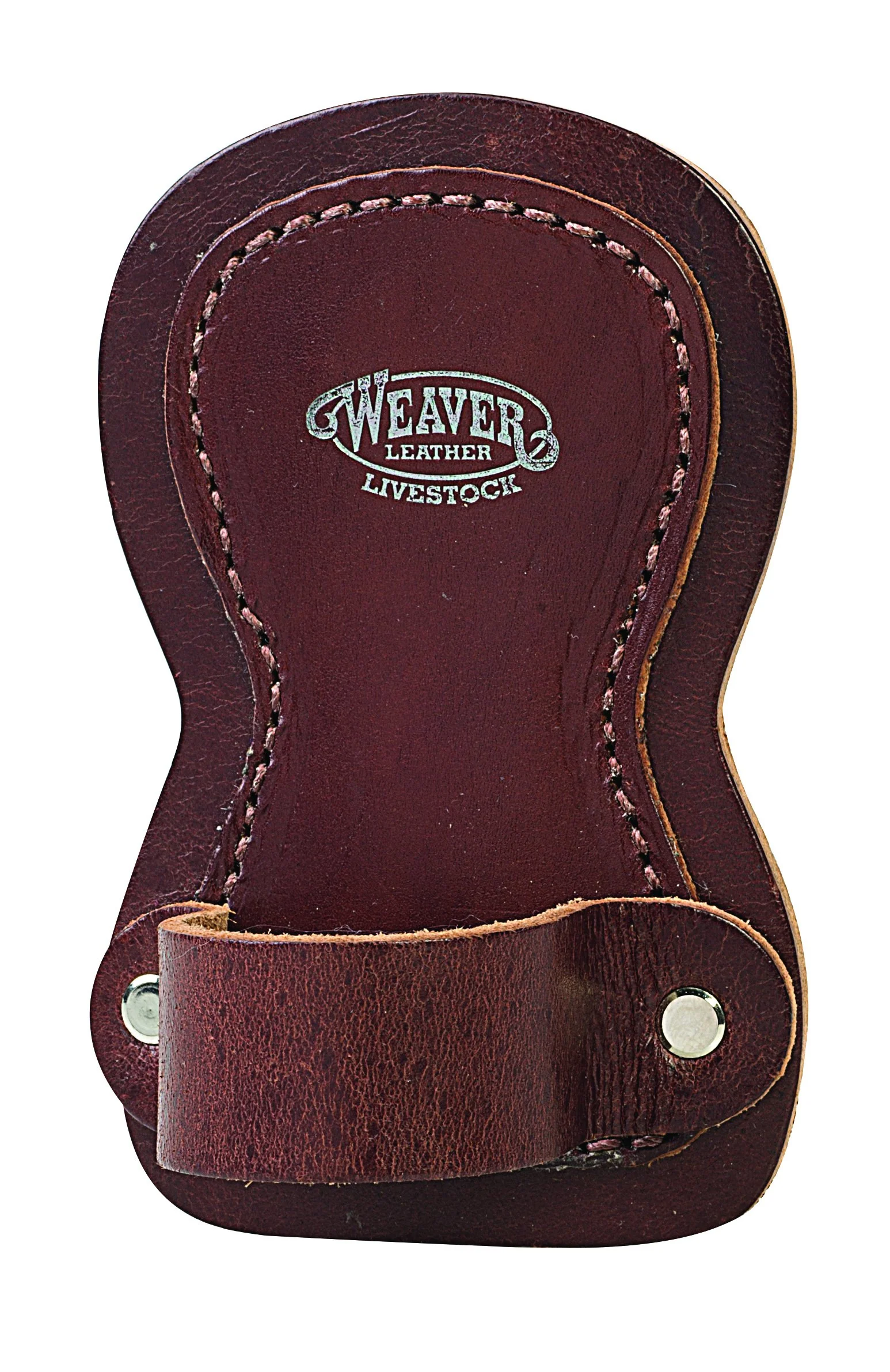 Consistent Weaver Leather Livestock Leather Show Comb Holder – Brown Safe