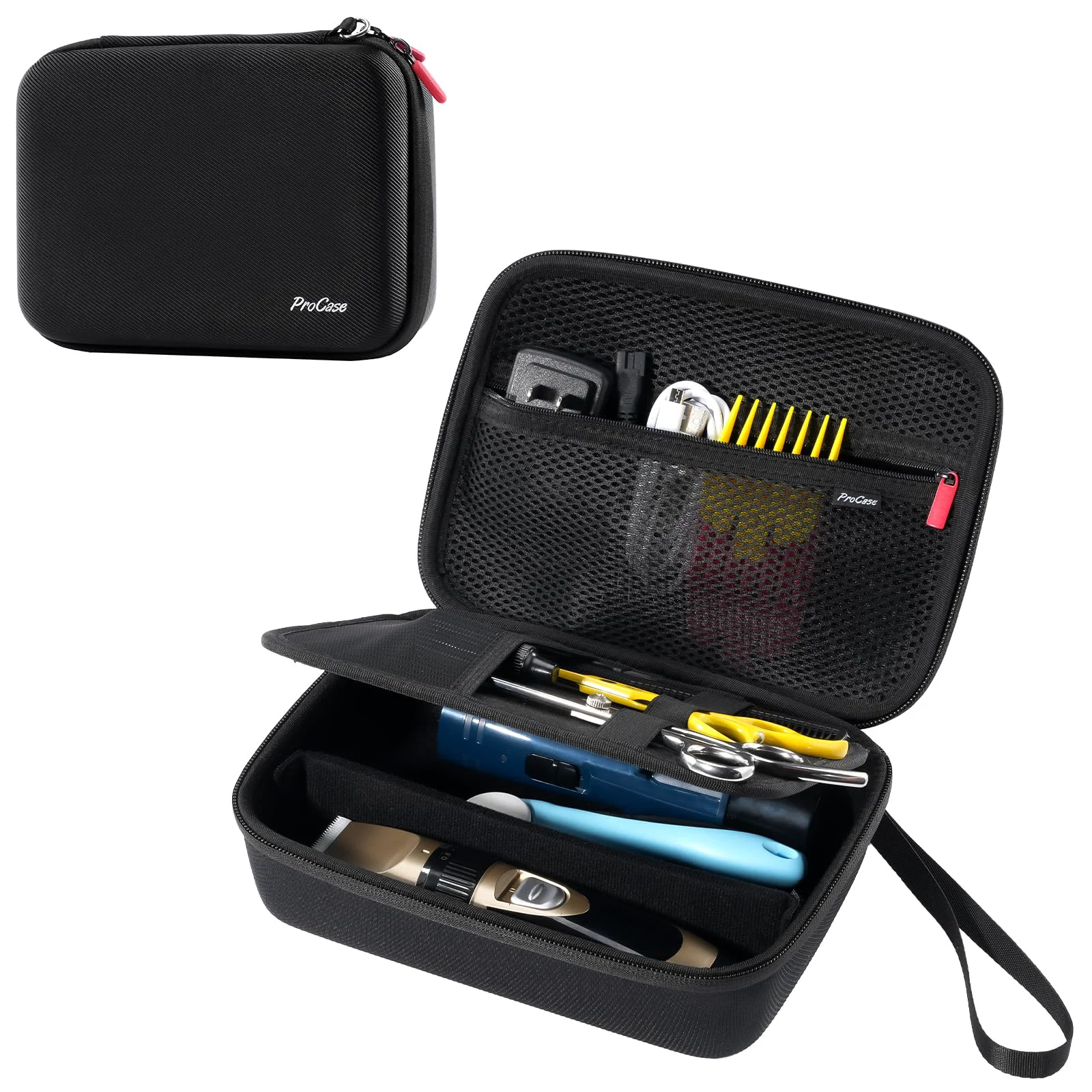 Clean ProCase Hard Pet Grooming Tool Storage Case Travel Organizer for Oneisall Wahl Clippers Accessories Environmentally Friendly