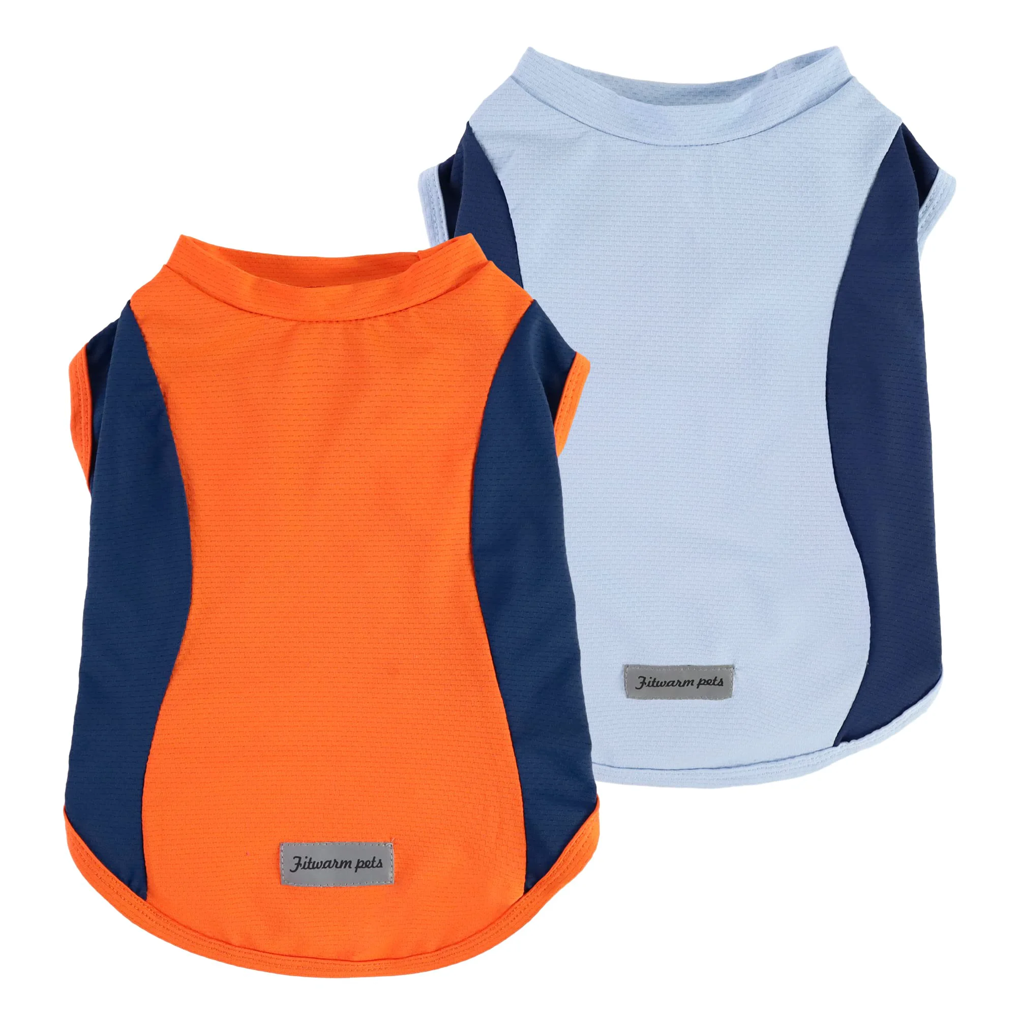 Eco-Friendly Fitwarm 2 Pack UPF50 Dog Shirt Lightweight Quick-Dry for Small Dogs Cats Enhanced