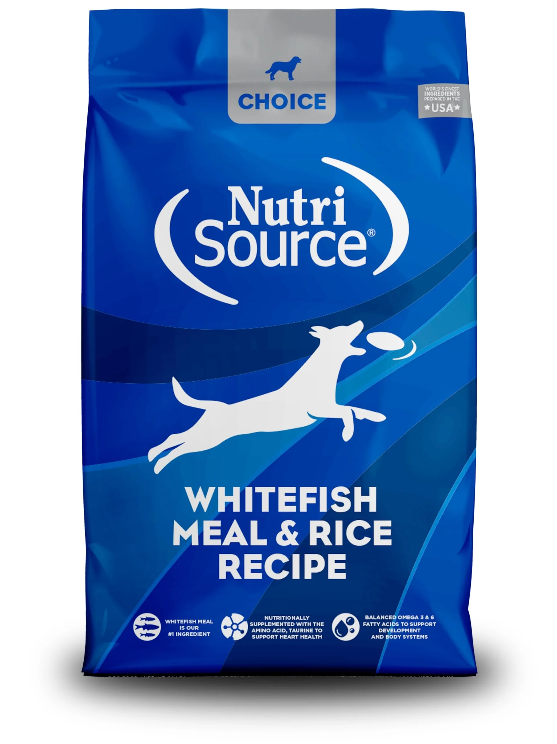 Trendy NutriSource Choice Whitefish Meal Rice Recipe Dog Food – 5 lb Environmentally Friendly
