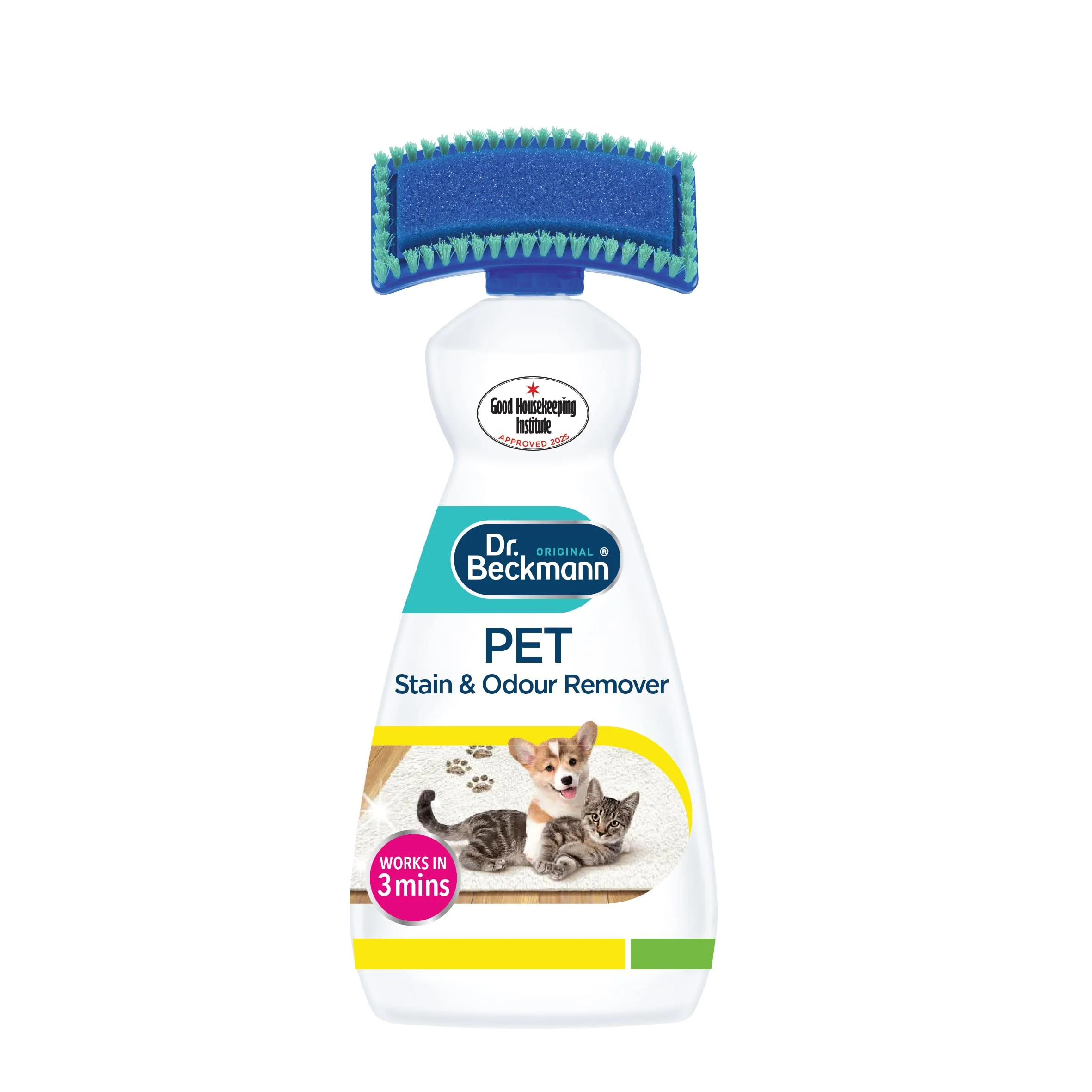 Consistent Dr. Beckmann Pet Stain Odour Remover – 650 ml with 2-in-1 Brush Stylish