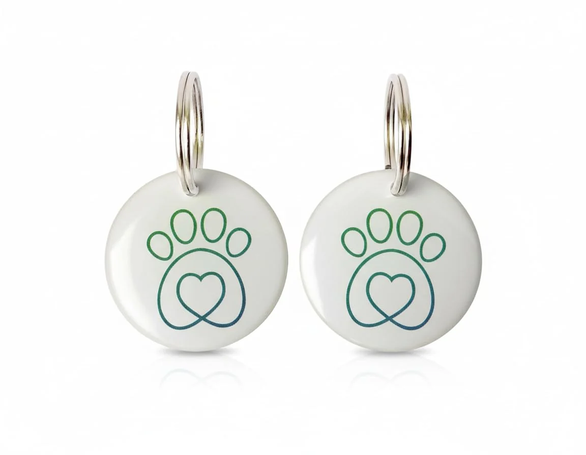First-Class PETQUALITY Show That Love SureFlap Microchip RFID Collar Tags Pack of 2 Expertly Made