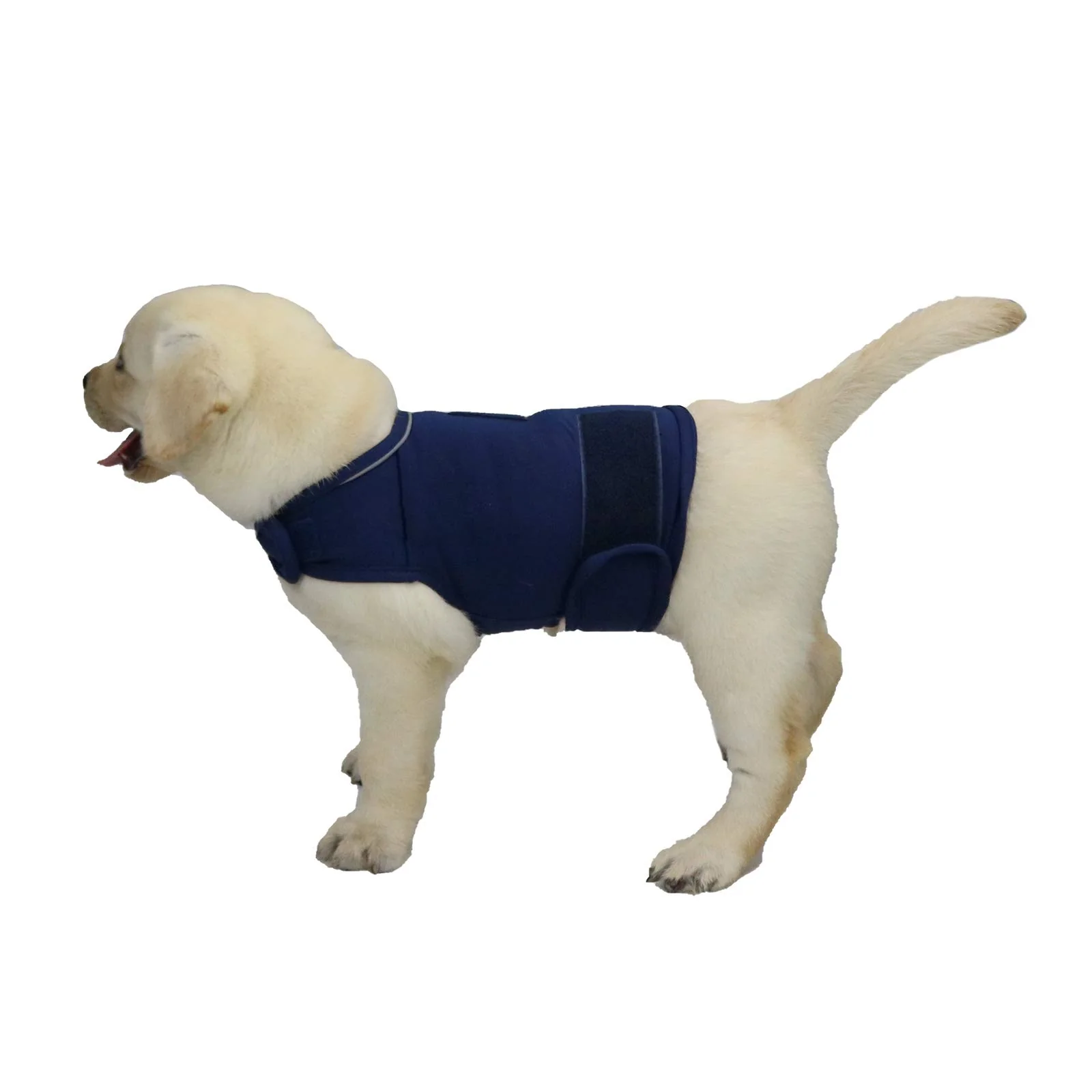 Traditional cattamao Comfort Dog Anxiety Relief Coat — Calming Anxiety Vest Navy Innovative