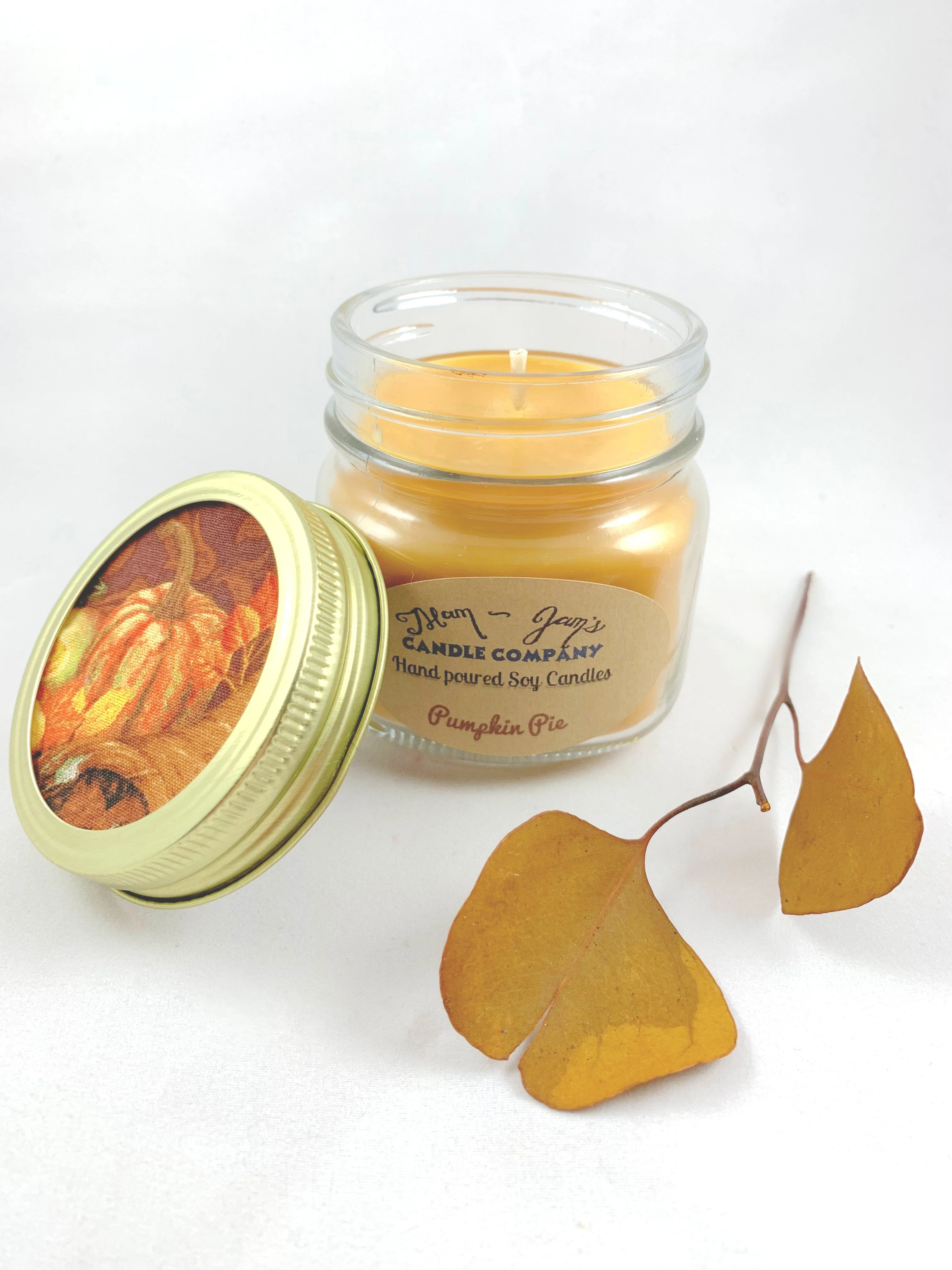User-Friendly Bougie de soja Tarte à la citrouille – Parfum d’automne chaud et épicé Mam Jam s High-Performance
