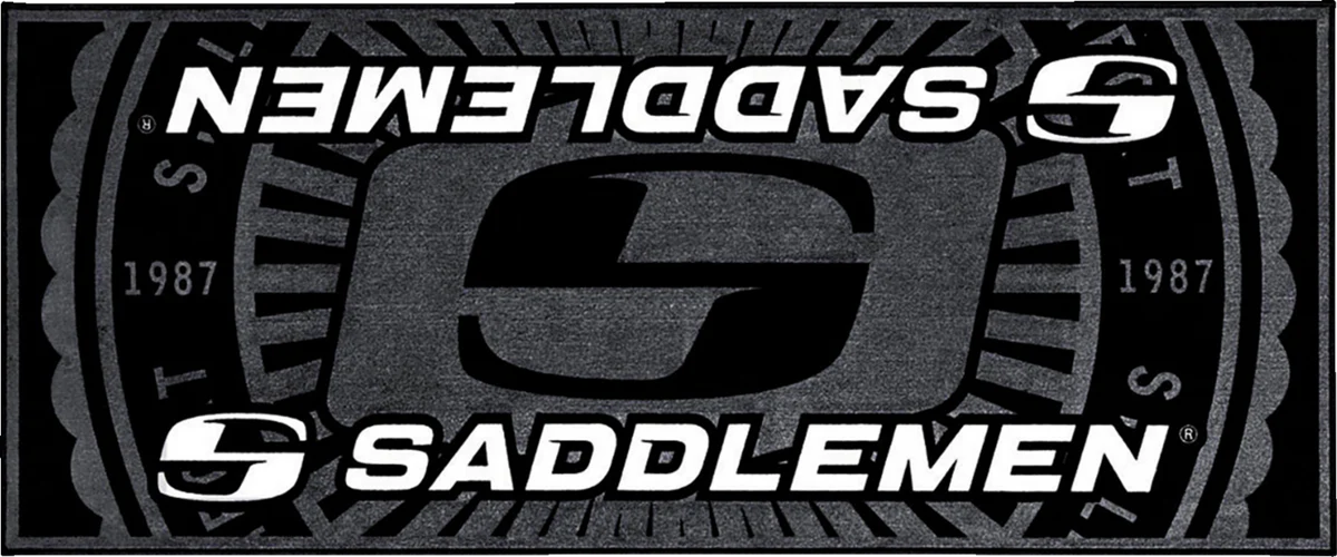 Verified SADDLEMEN Floor Mat – 78.5 x 31.5 FM-002 Secure