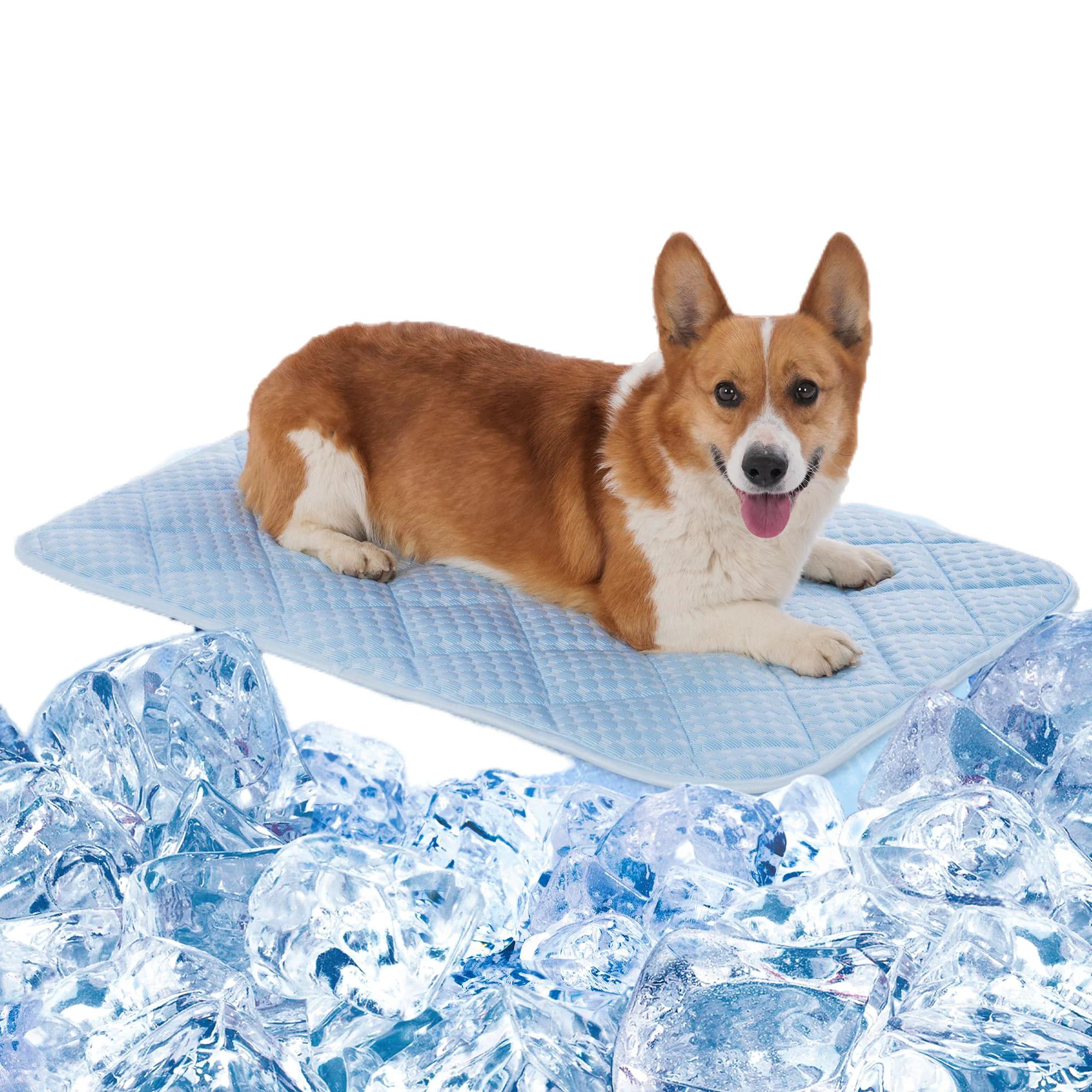 Crafted Petvolve Dog Cooling Mat 36×24 Large – Washable Foldable All-Season Pad for Dogs Cats High-Quality