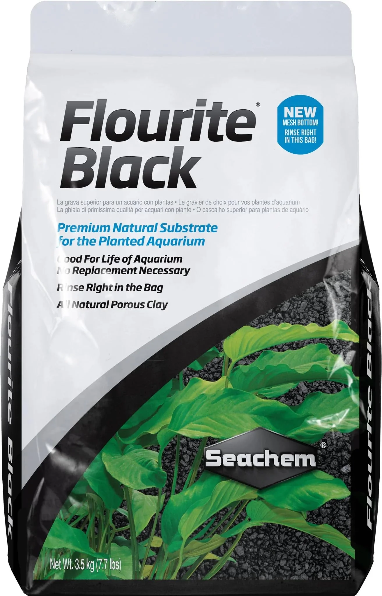 Innovative Seachem Flourite Black Clay Gravel 7.7 lb – Planted Tank Substrate Smooth