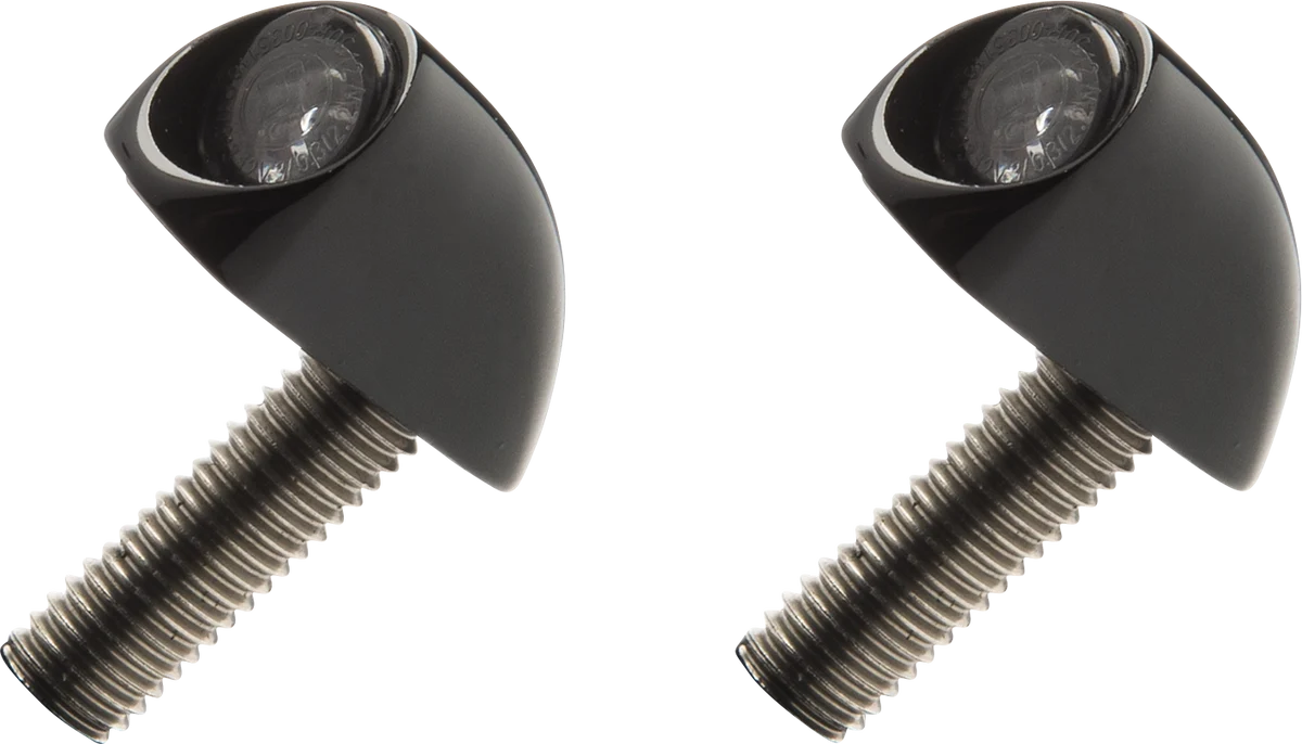 Fine KODLIN USA 3-1 Bullet Rear Indicator Lights – Smooth – Black K68463 Proven