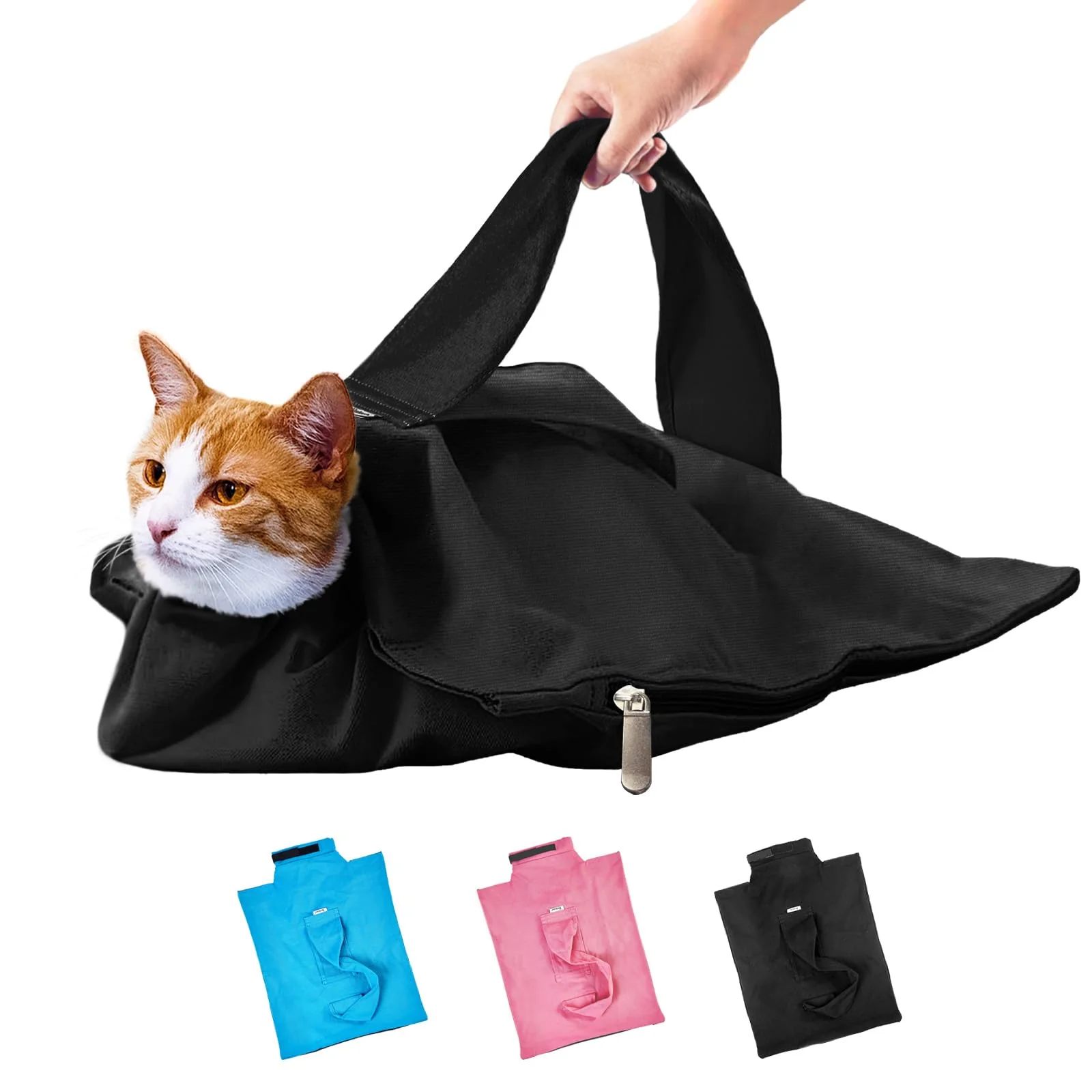 Superior Amkune Cat Carrier Pouch – Soft Hug-Like Cat Bag for Bonding Stress- Vet Visits Stylish