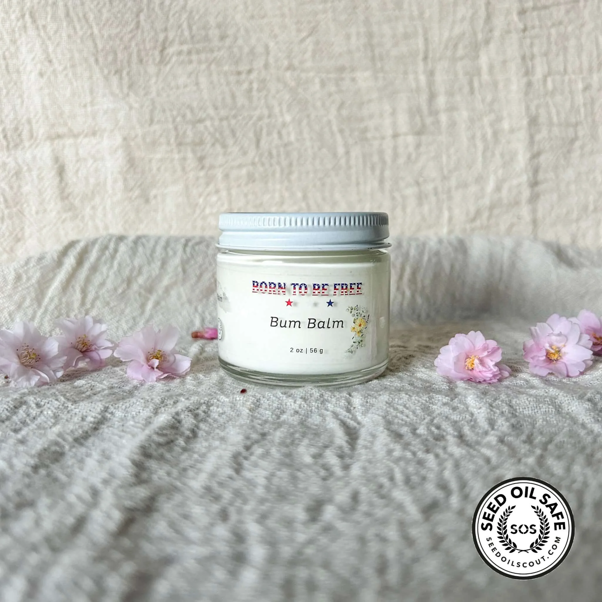 Elegant Bum Balm – Baby Diaper Cream with Tallow Zinc Fine