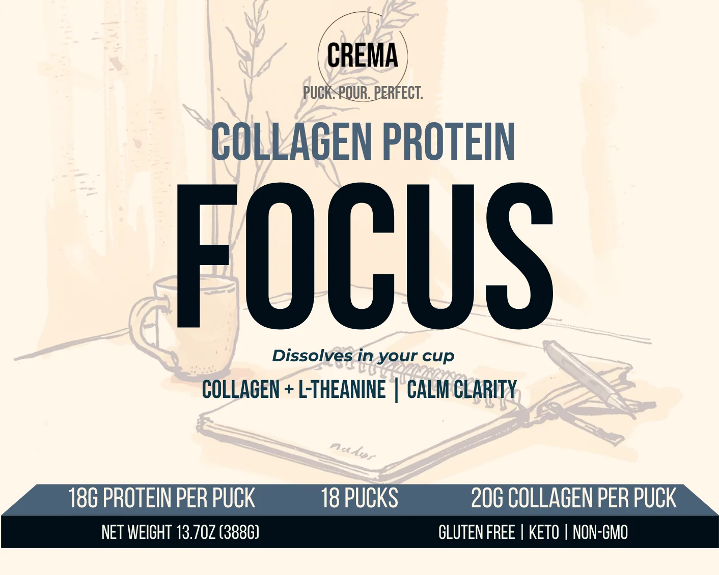 Verified Crema Focus – Collagen ProteinFOCUS Responsible
