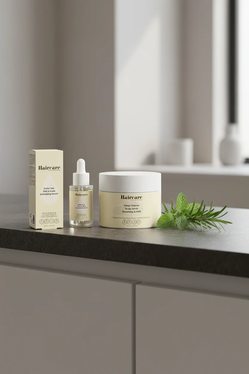 Quality Scalp Care Exfoliating Serum Deep Cleanse Scalp Scrub Rosemary Scalp Oil Lightweight