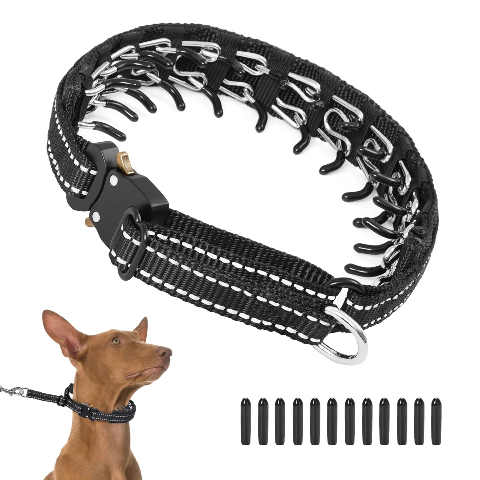 Top-Quality Duckygoo Martingale Collar for Dogs – No-Pull Training Collar Reflective Heavy-Duty Nylon Fashionable