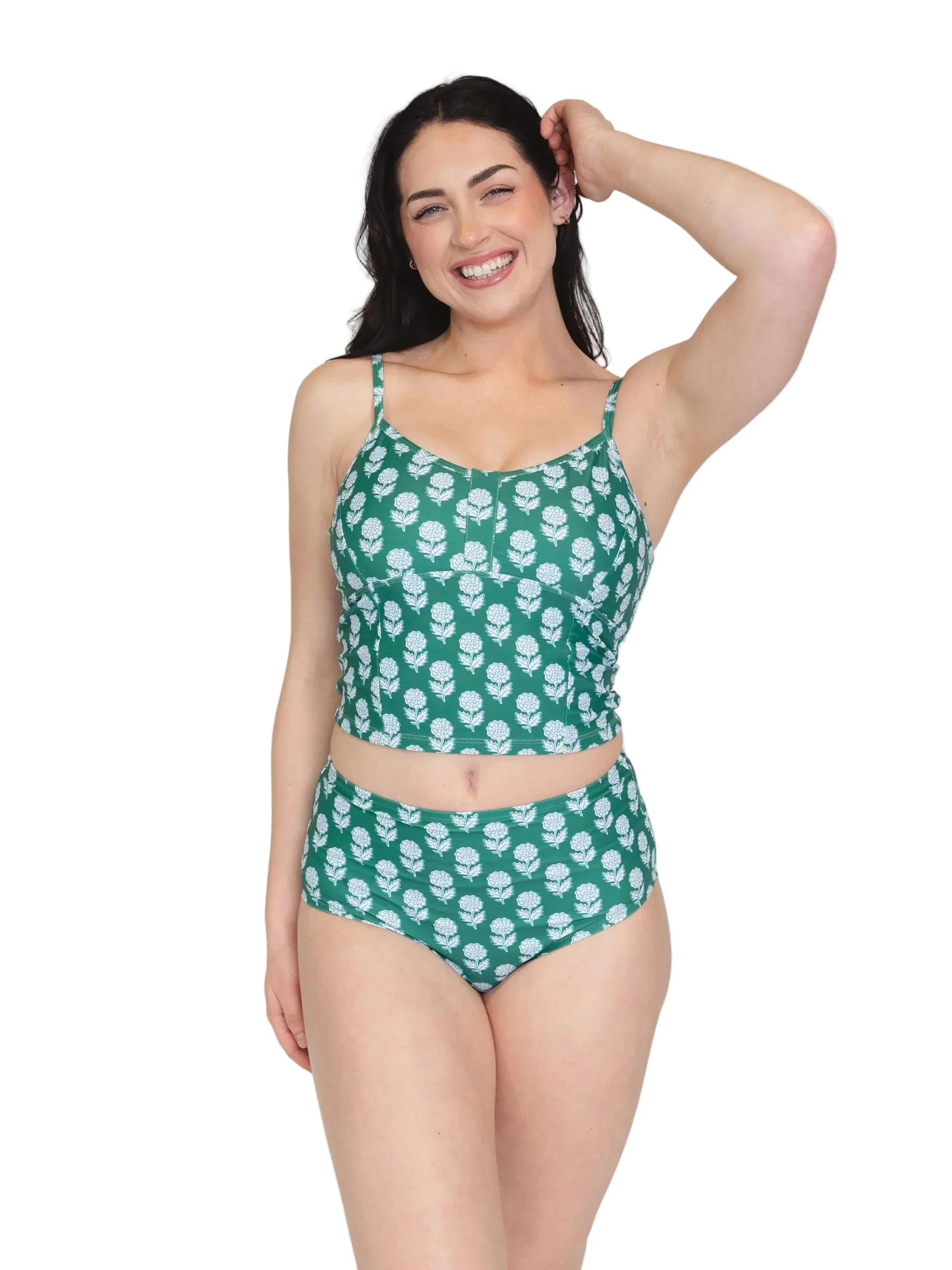 Pure Juniper Charm Classic Crop Top Soft