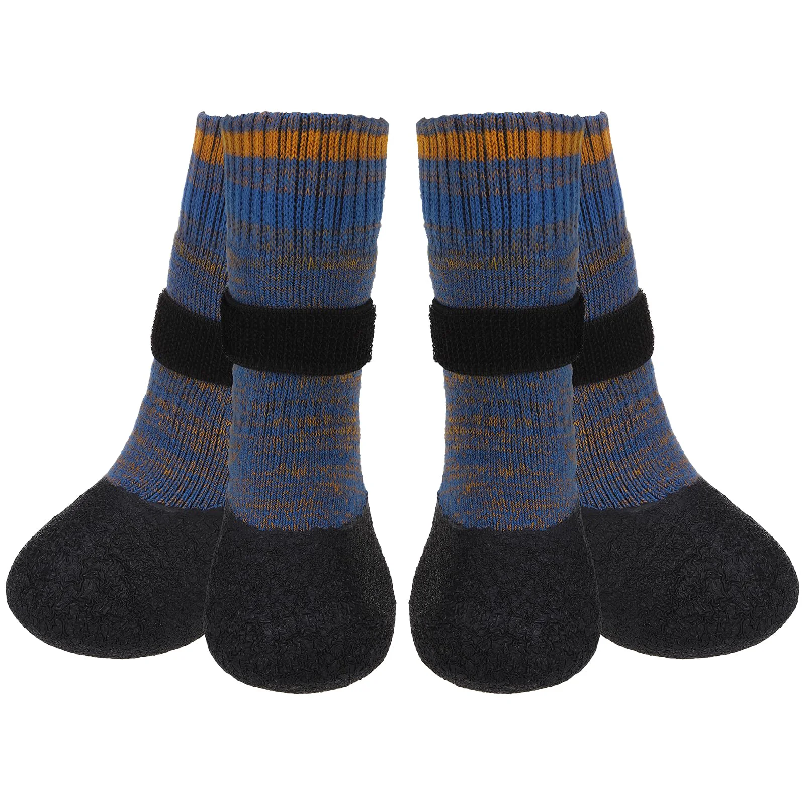 Natural Mihachi Anti Slip Dog Socks – Waterproof Paw Protectors for Hardwood Floors Blue Small Soft