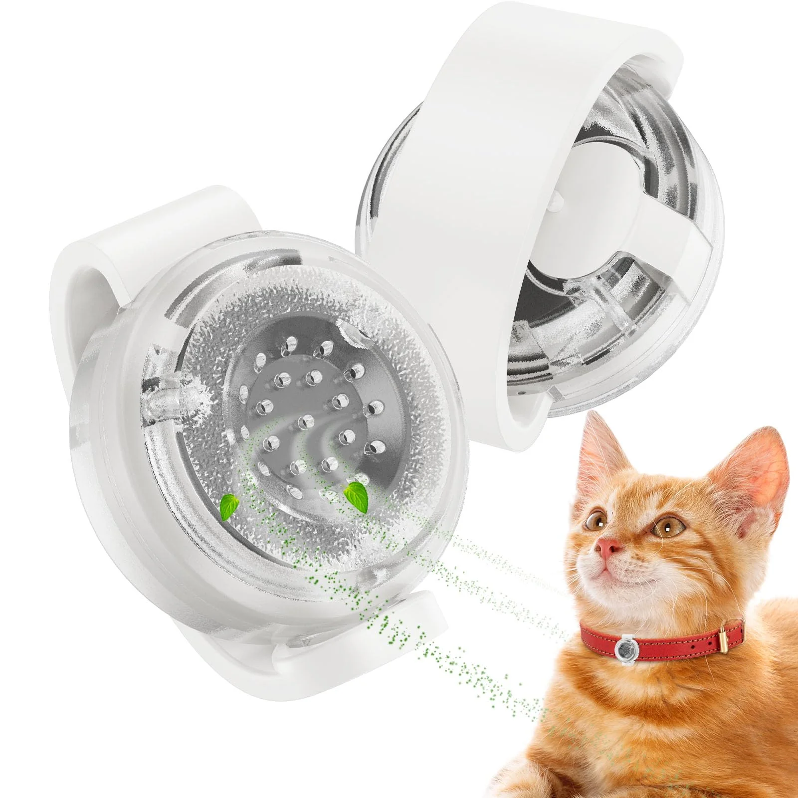 Authentic PROFAVO Cat Pheromone Calming Diffuser 2-Pack – Collar Attachment Eco-Friendly
