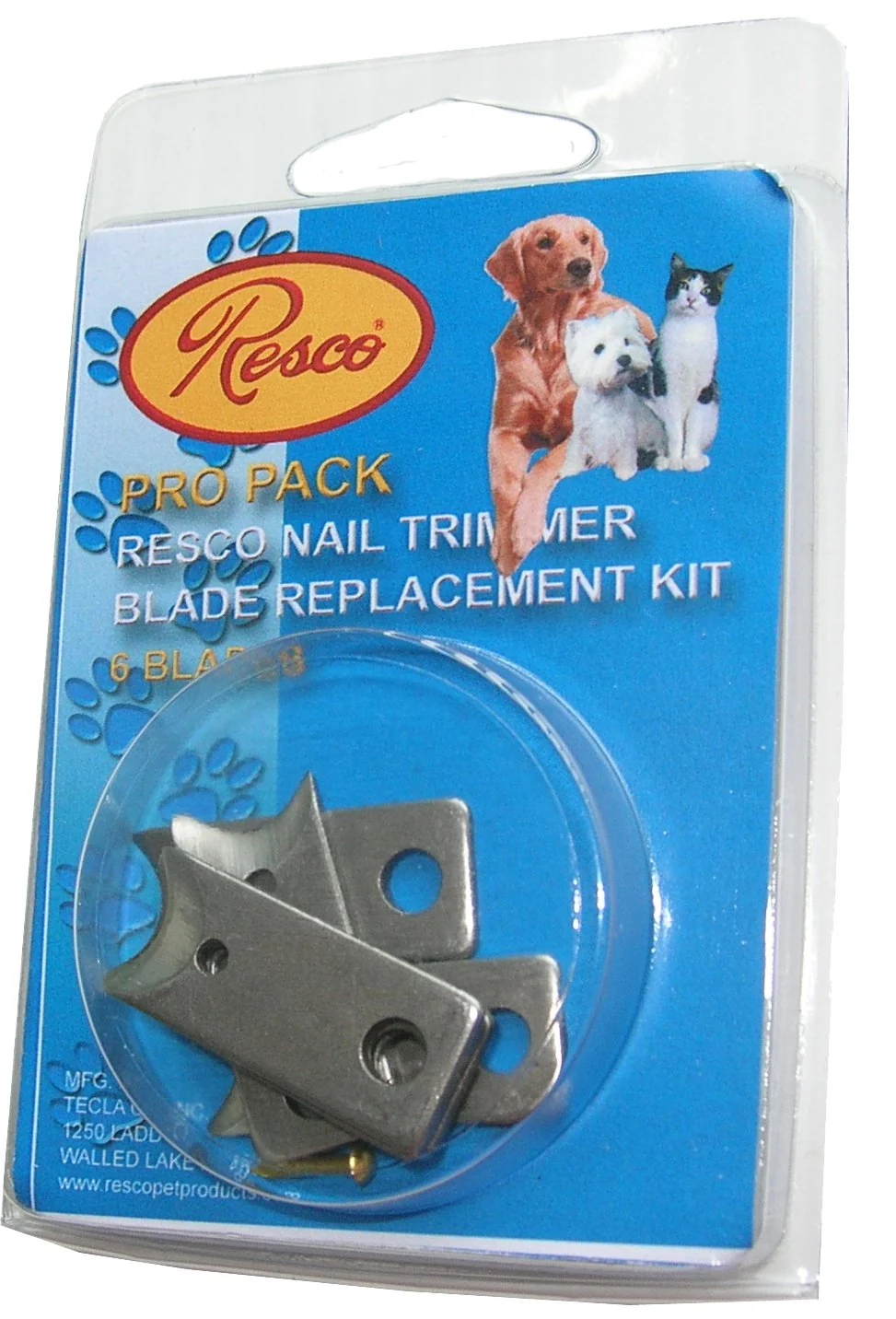 Verified Resco Pro Pack – 6 Blade Blades for All Resco Guillotine Trimmers Green
