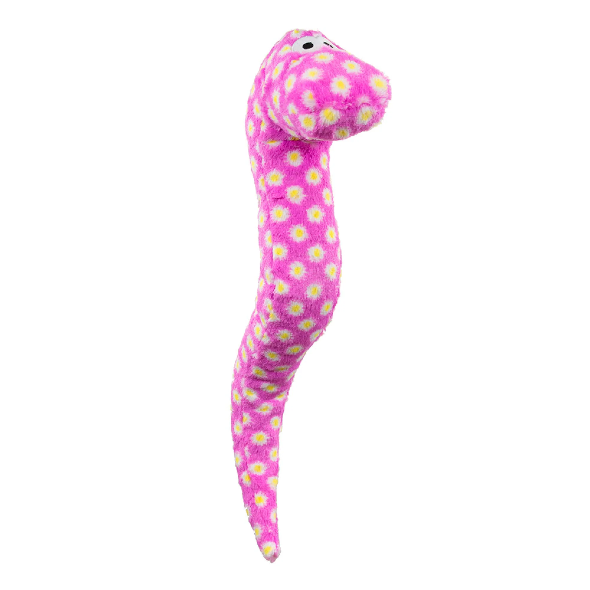 Exceptional Hero Chuckles Plush Squeaky Dog Toy Durable 3-in-1 Squeaker for Dogs Natural