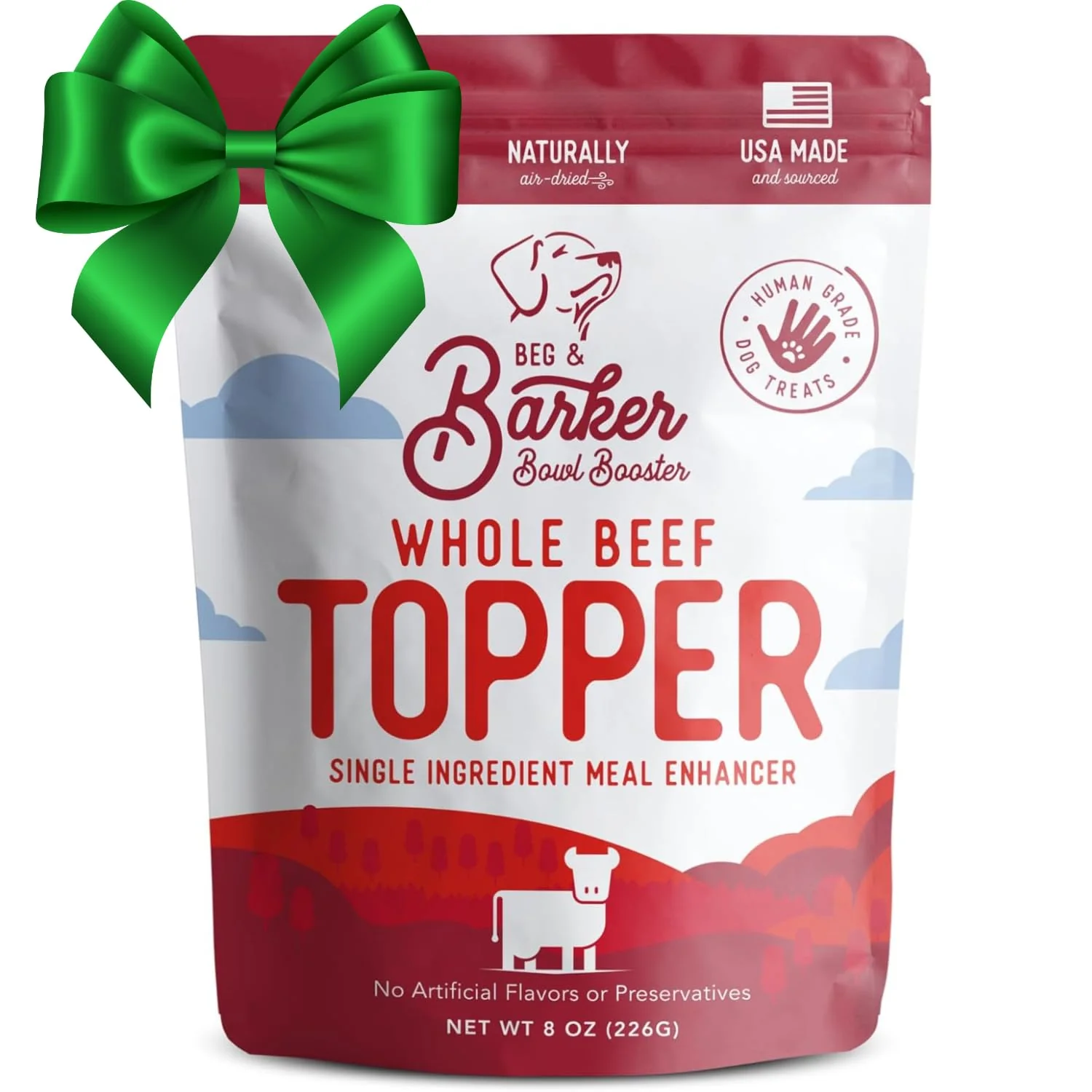 Stylish Beg Barker Beef Dog Food Toppers Casual