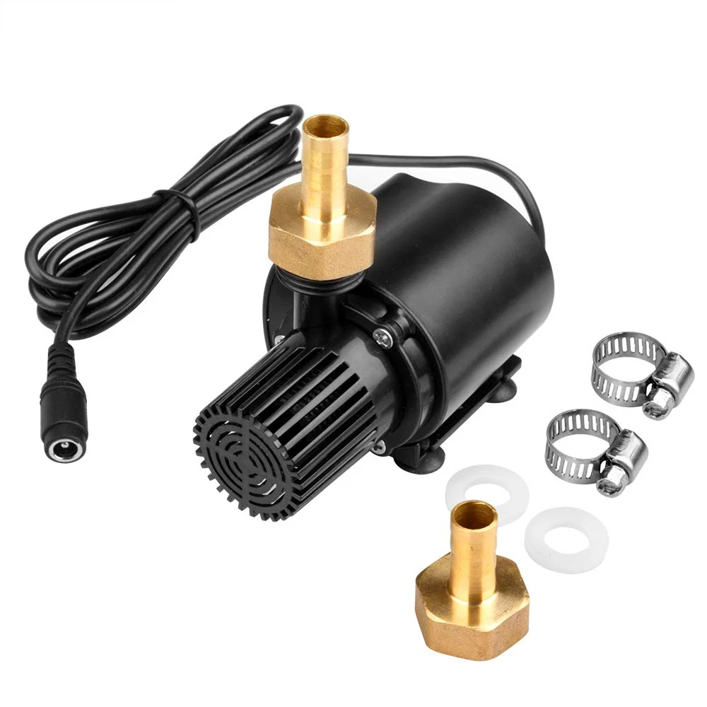 Refined MOUNTAIN_ARK DC 12V 15W Submersible Water Pump — 210 GPH Brushless Fountain Circulation Traditional