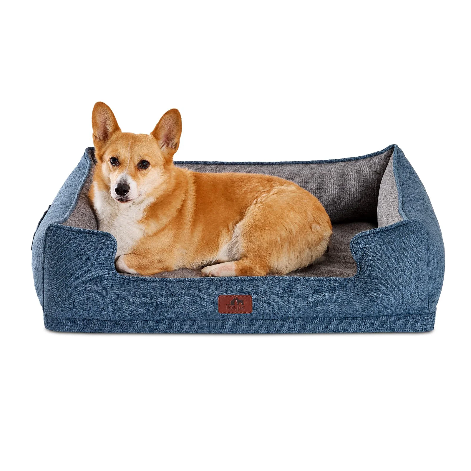 Elegant Hollypet Orthopedic Rectangle Dog Bed for Medium Dogs – Joint Support Removable Waterproof CoverHollypet Orthopedic Rectangle Dog Bed for Medium Dogs Elite
